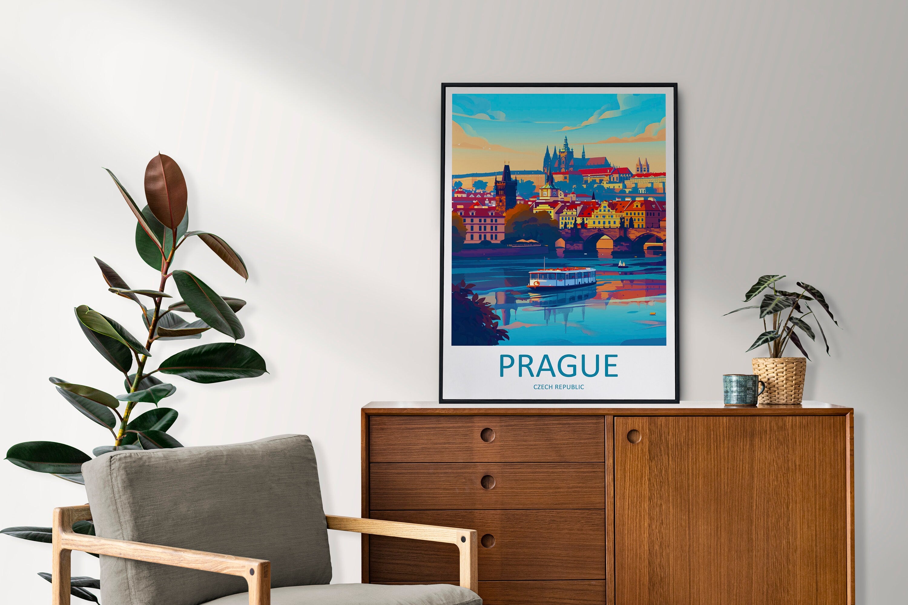 Prague Travel Print