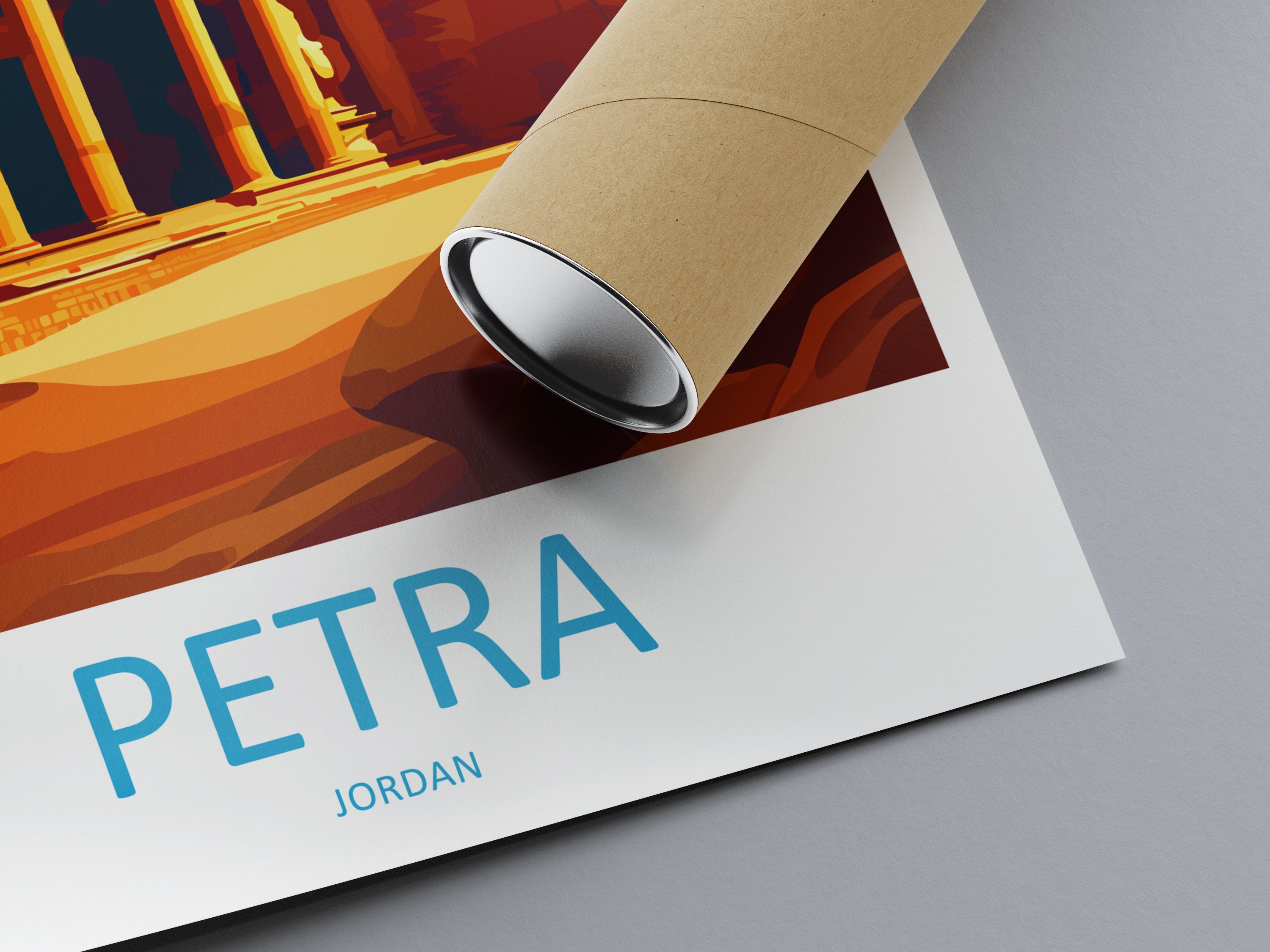 Petra Travel Print Wall Art Petra Wall Hanging Home Décor Petra Gift Art Lovers Jordan Art Lover Gift Petra Travel Poster