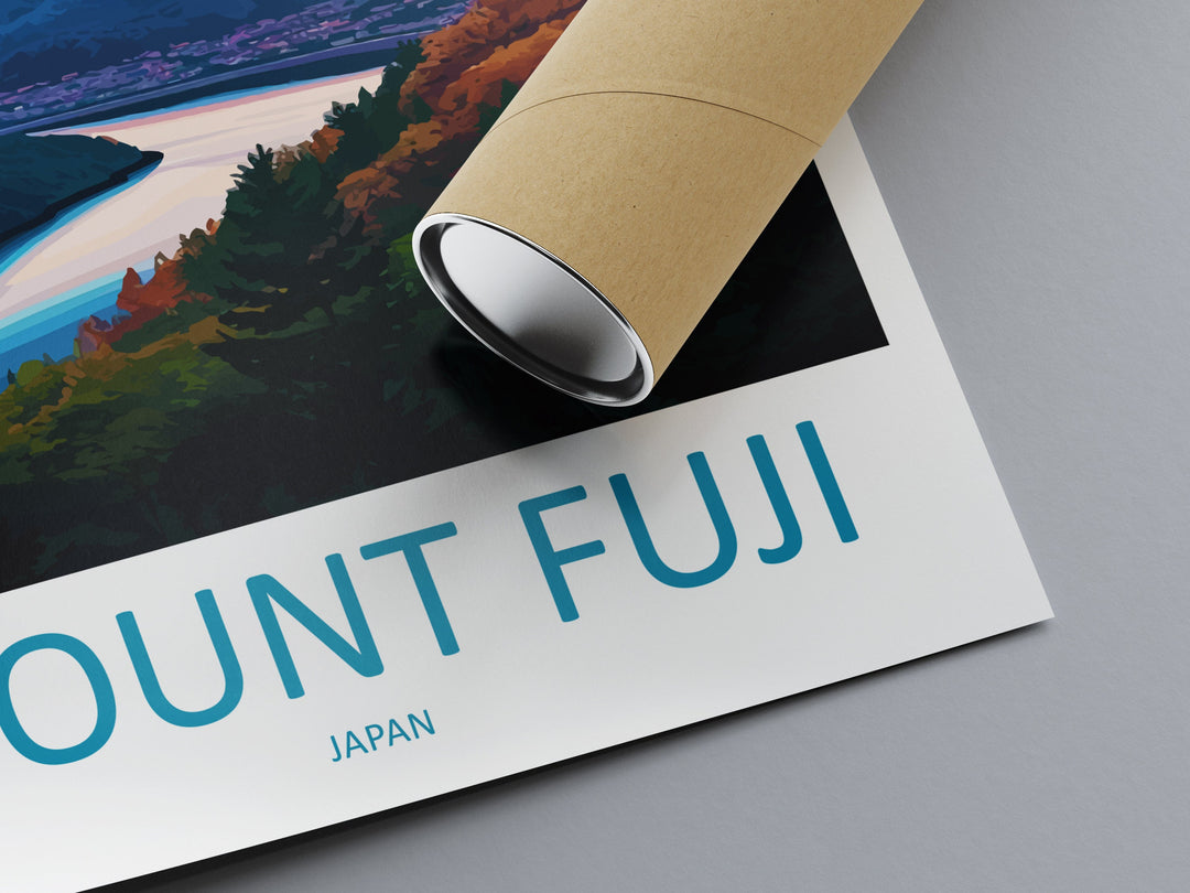 Mount Fuji Travel Print Wall Art Mount Fuji Wall Hanging Home Décor Mount Fuji Gift Art Lovers Art Lover Gift Japan Travel Gift