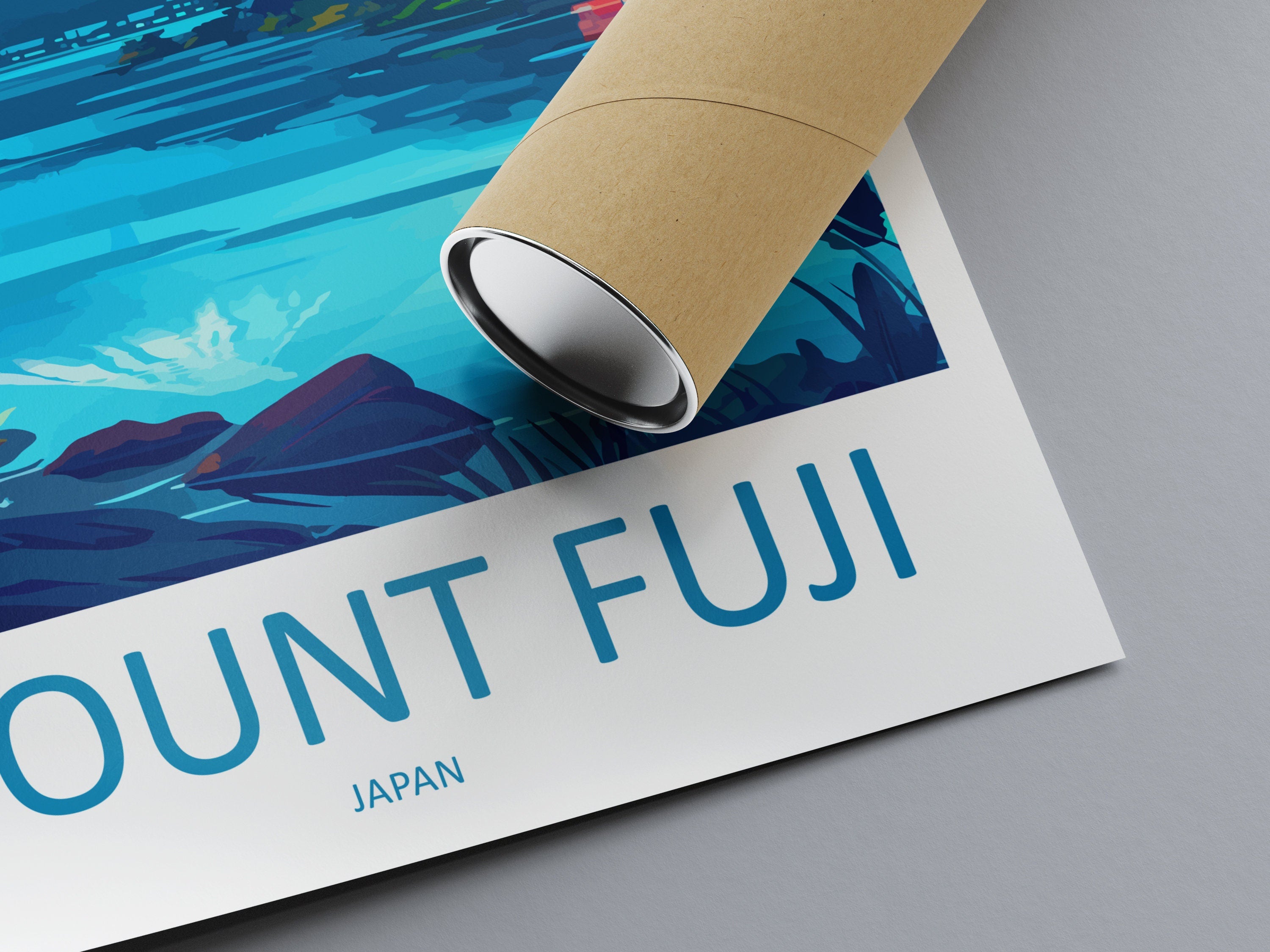 Mount Fuji Travel Print