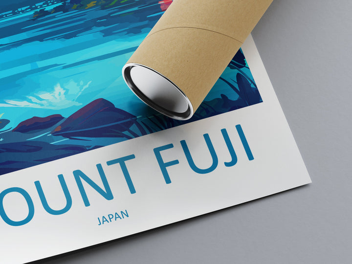 Mount Fuji Travel Print Wall Art Mount Fuji Wall Hanging Home Décor Mount Fuji Gift Art Lovers Art Lover Gift Japan Travel Gift