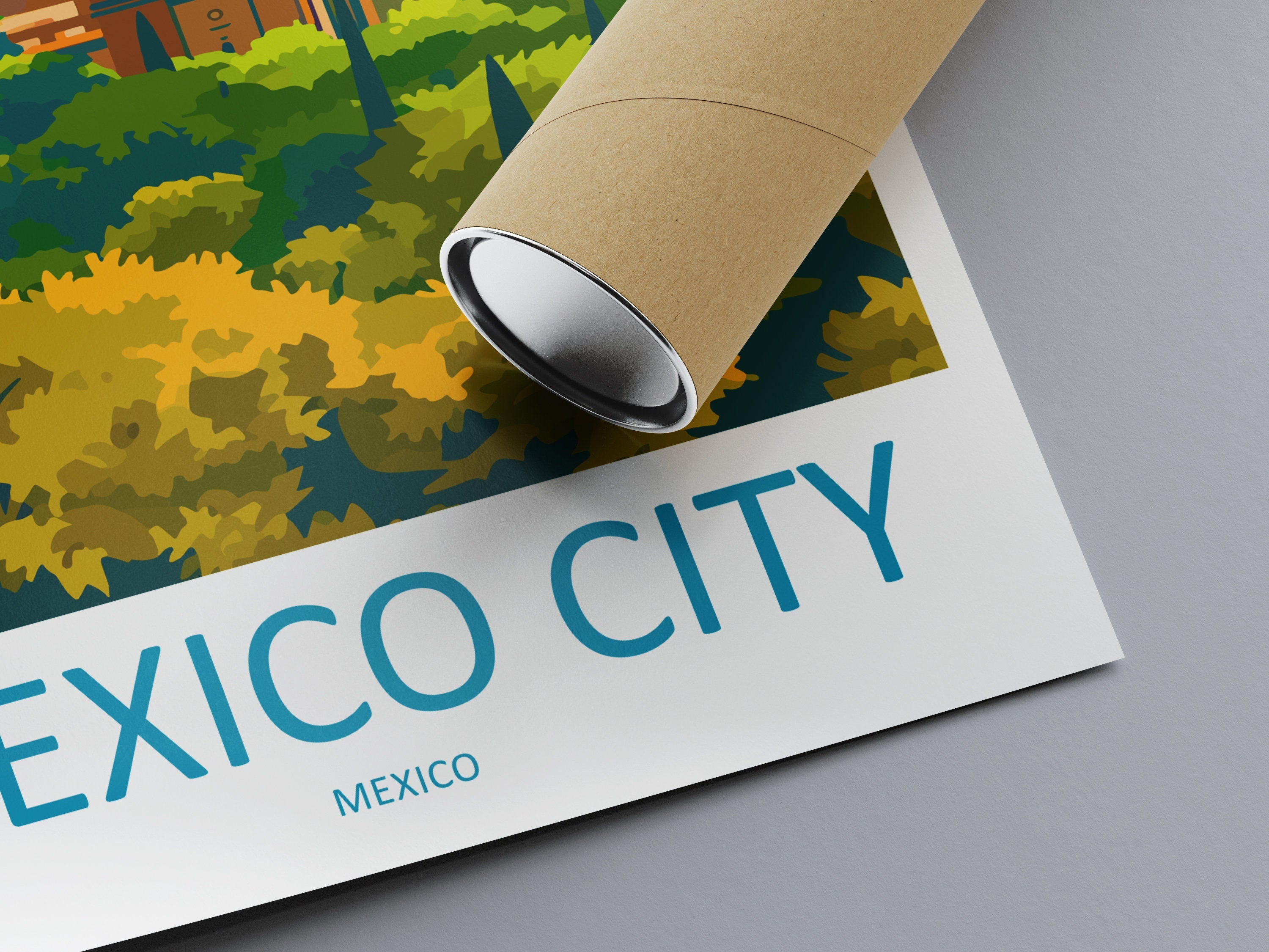 Mexico City Travel Print