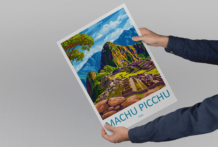 Machu Picchu Travel Print Wall Art Machu Picchu Wall Hanging Home Décor Machu Picchu Gift Art Lovers Peru Art Lover Gift Peru