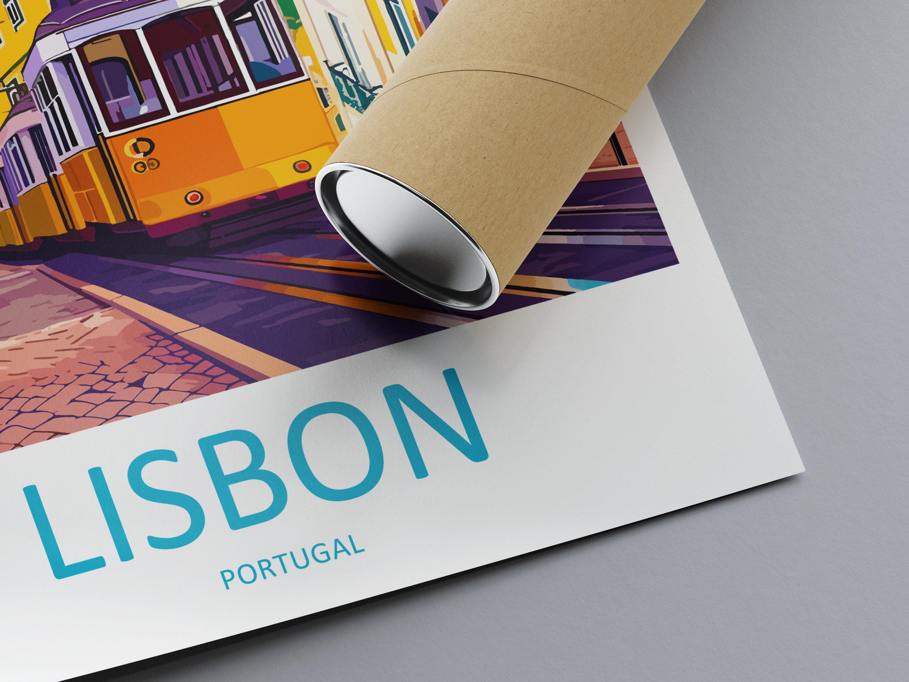 Lisbon Travel Print