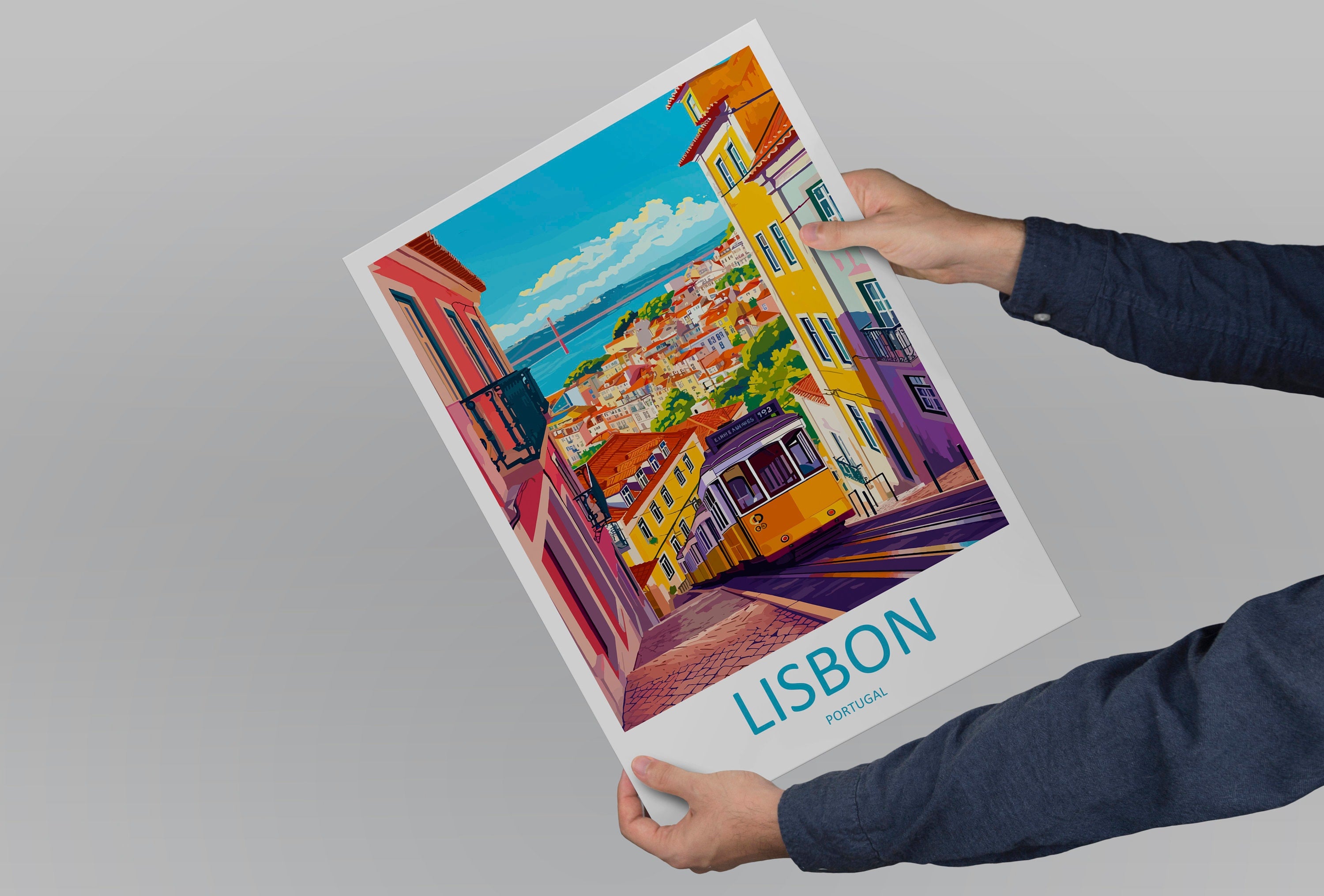 Lisbon Travel Print