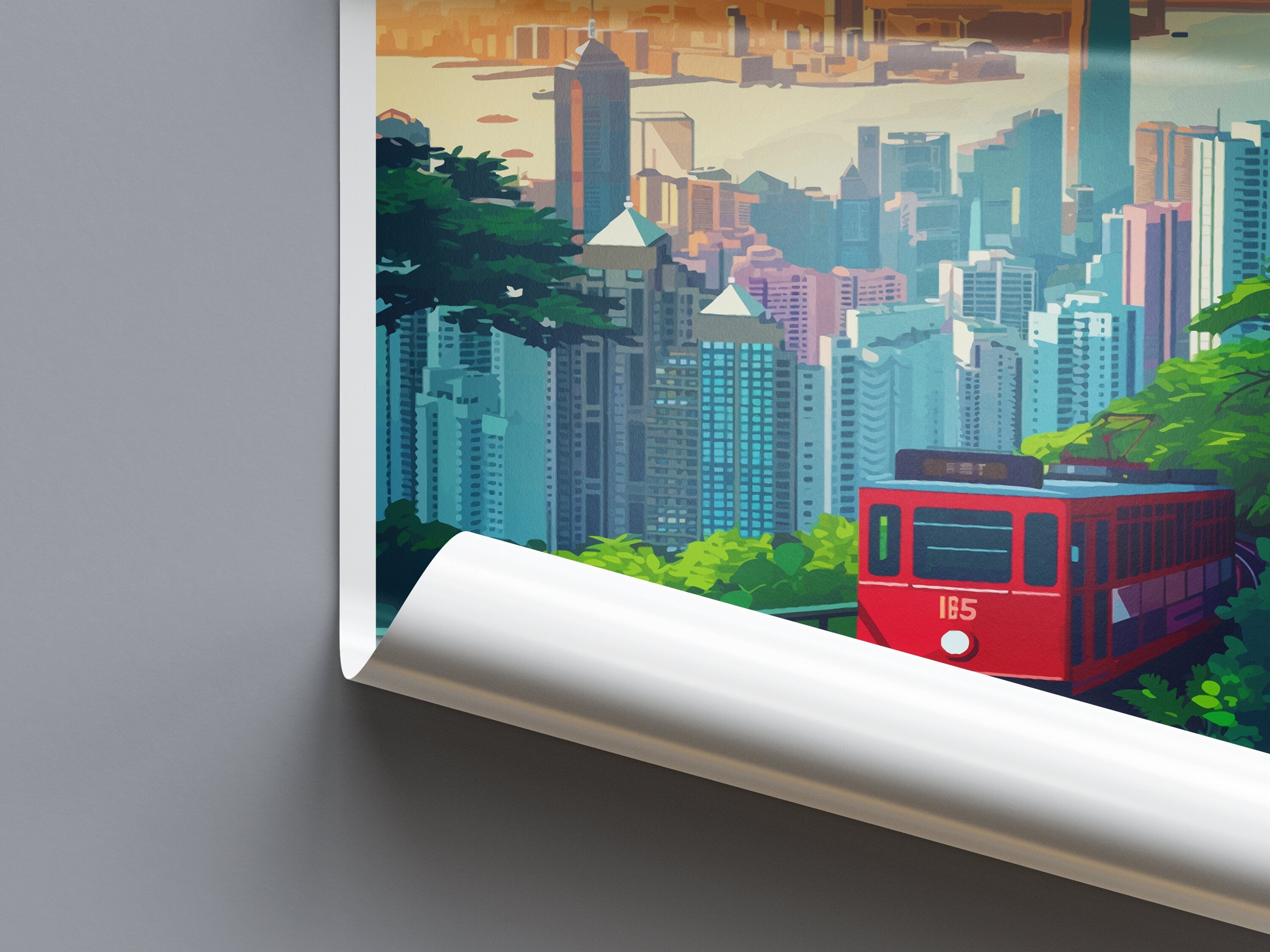 Hong Kong Travel Print