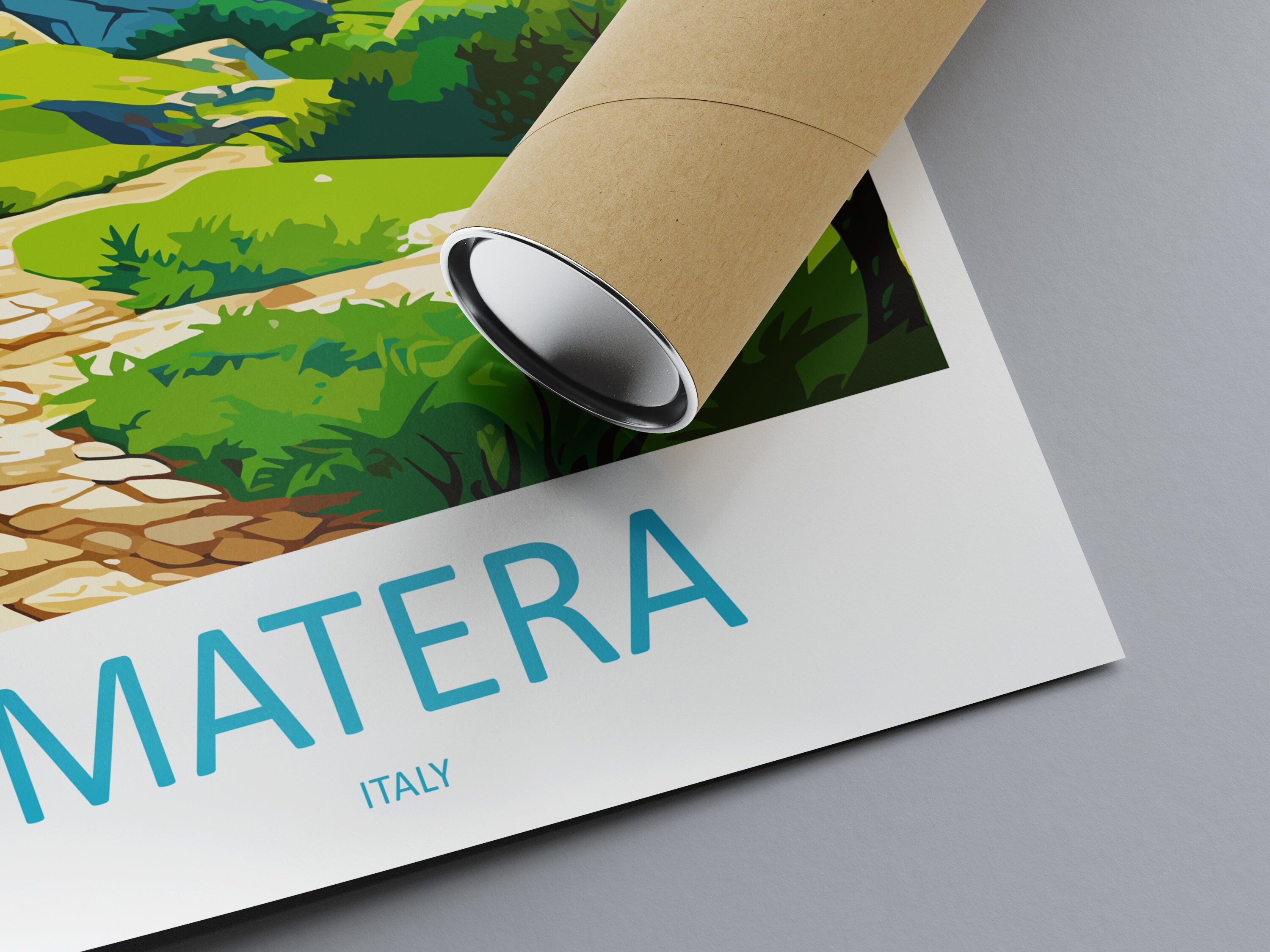 Matera Travel Print