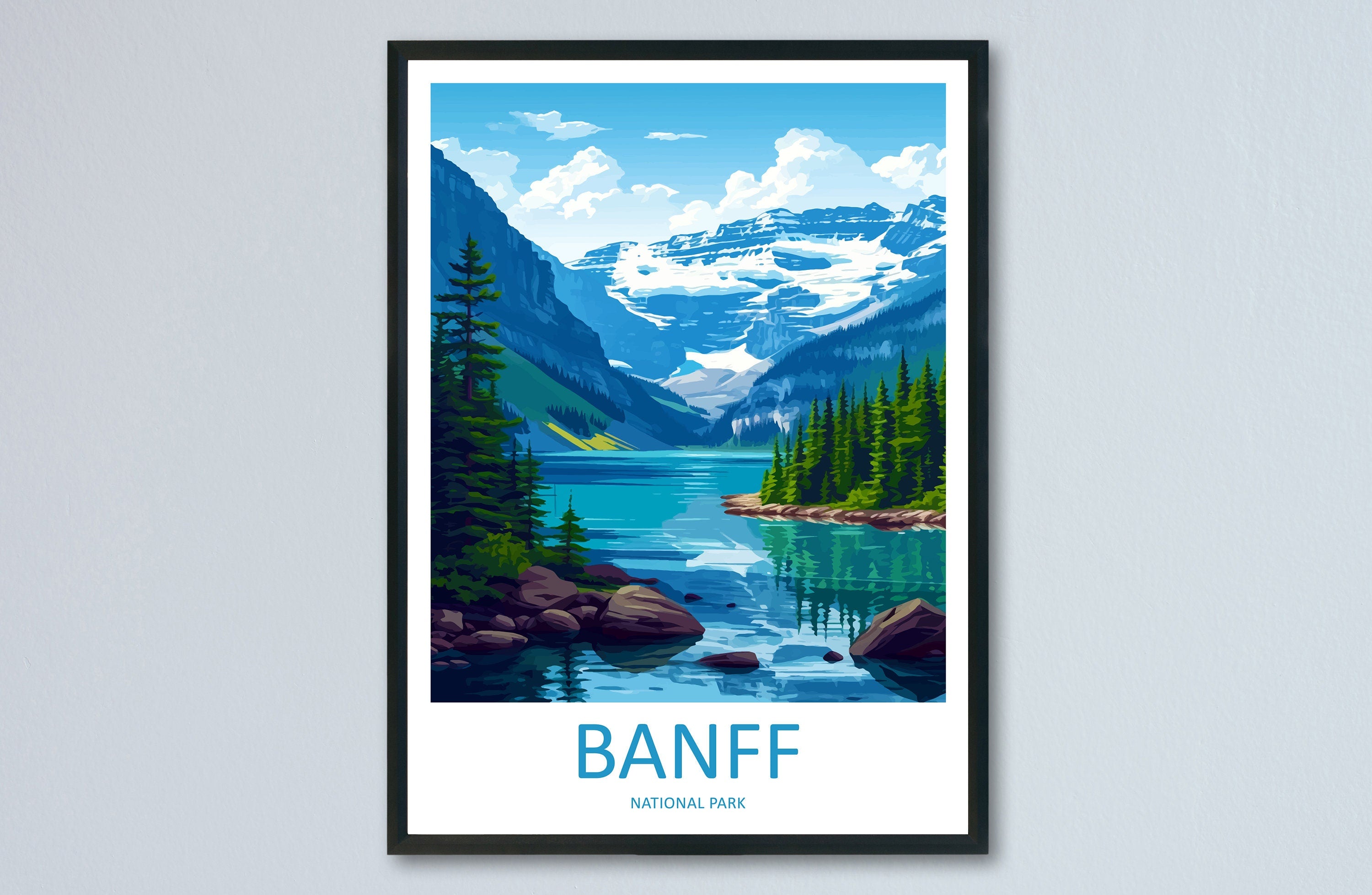 Banff National Park Travel Print