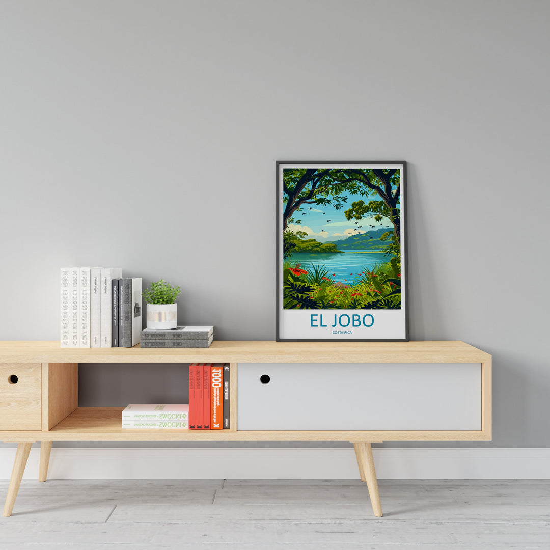 El Jobo Travel Print Wall Art El Jobo Wall Hanging Home Décor El Jobo Gift Art Lovers Costa Rica El Jobo