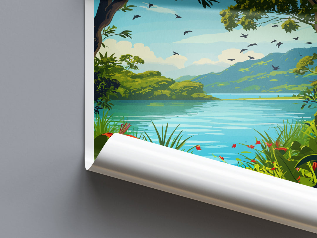 El Jobo Travel Print Wall Art El Jobo Wall Hanging Home Décor El Jobo Gift Art Lovers Costa Rica El Jobo