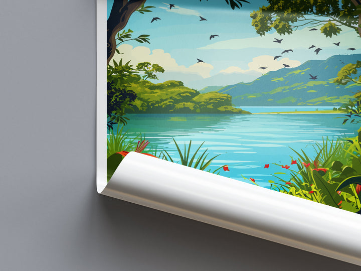 El Jobo Travel Print Wall Art El Jobo Wall Hanging Home Décor El Jobo Gift Art Lovers Costa Rica El Jobo