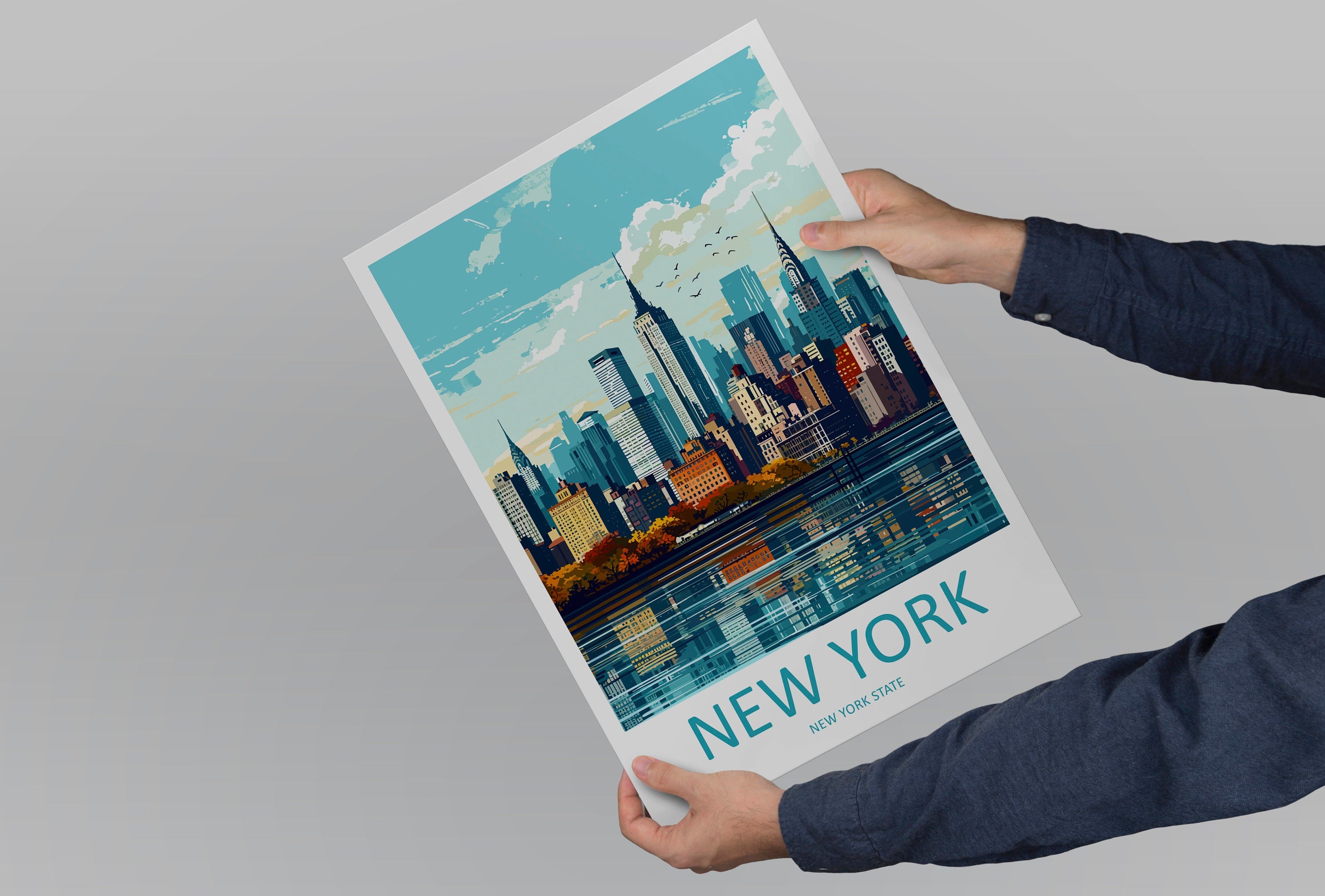 New York Travel Print