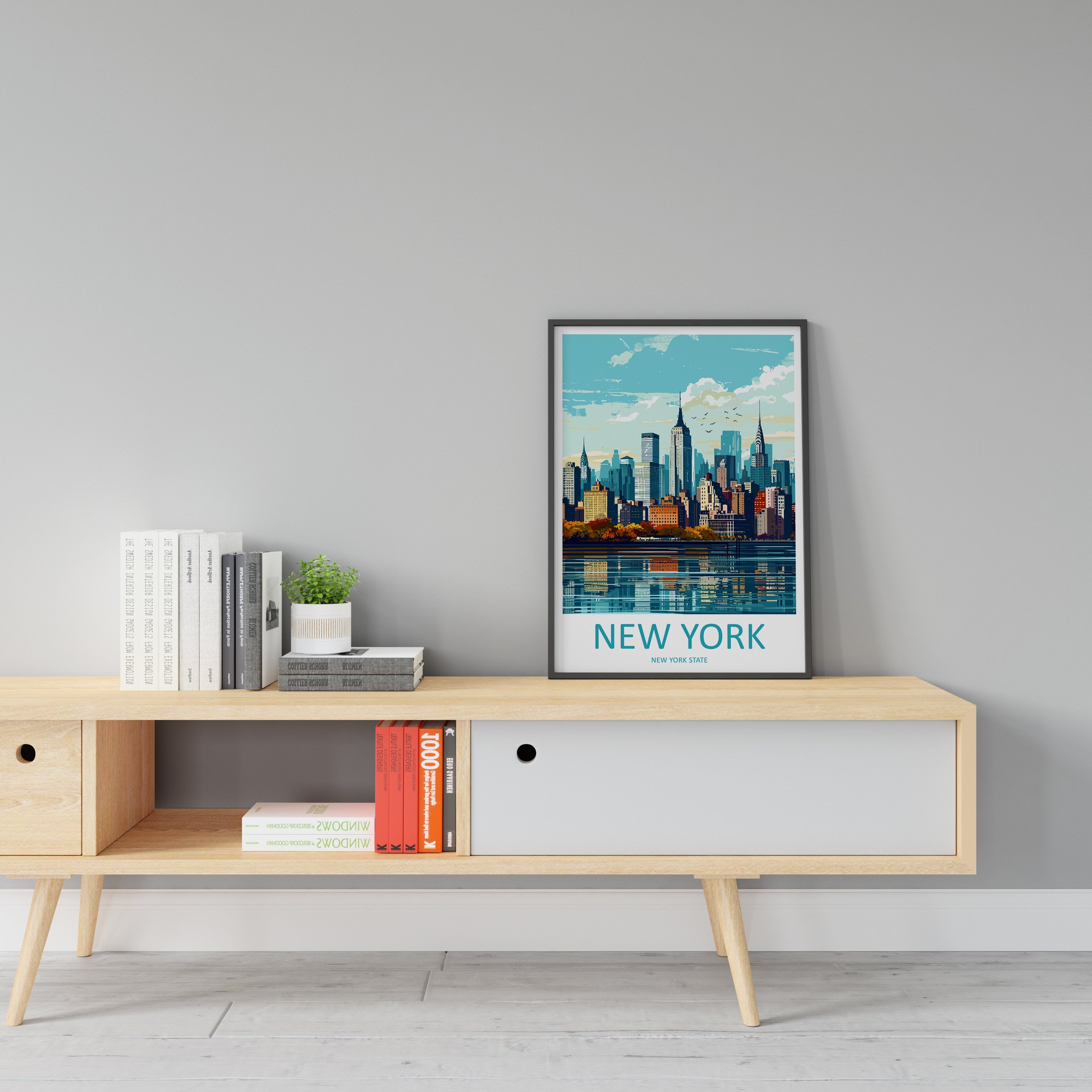 New York Travel Print