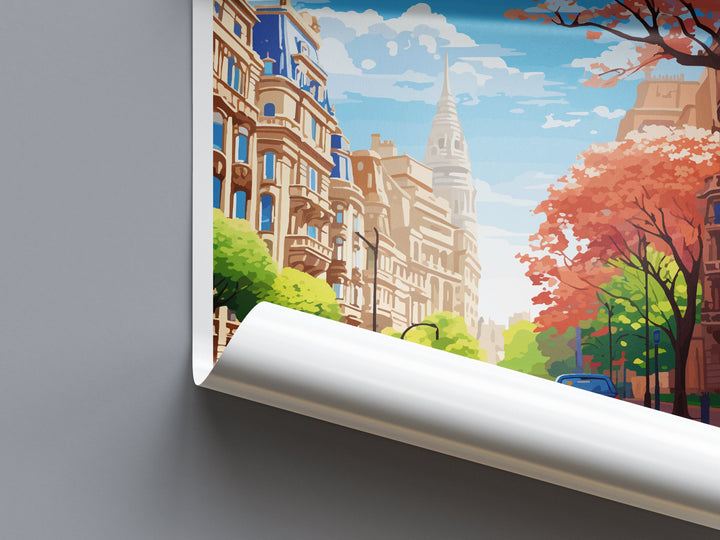 Buenos Aires Travel Print Wall Art Buenos Aires Wall Hanging Home Décor Buenos Aires Gift Art Lovers Argentina Art Lover Gift Buenos Aires