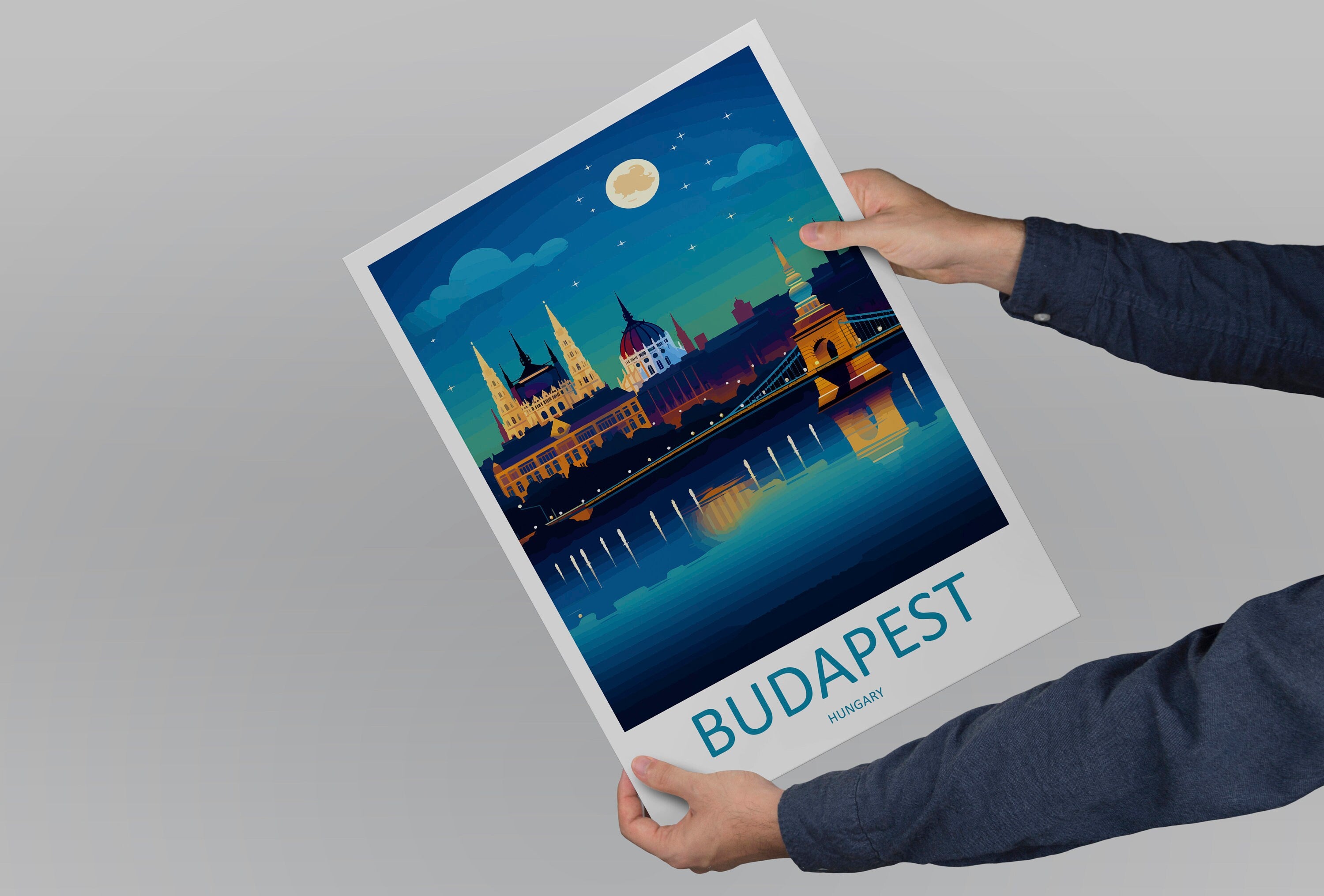 Budapest Travel Print