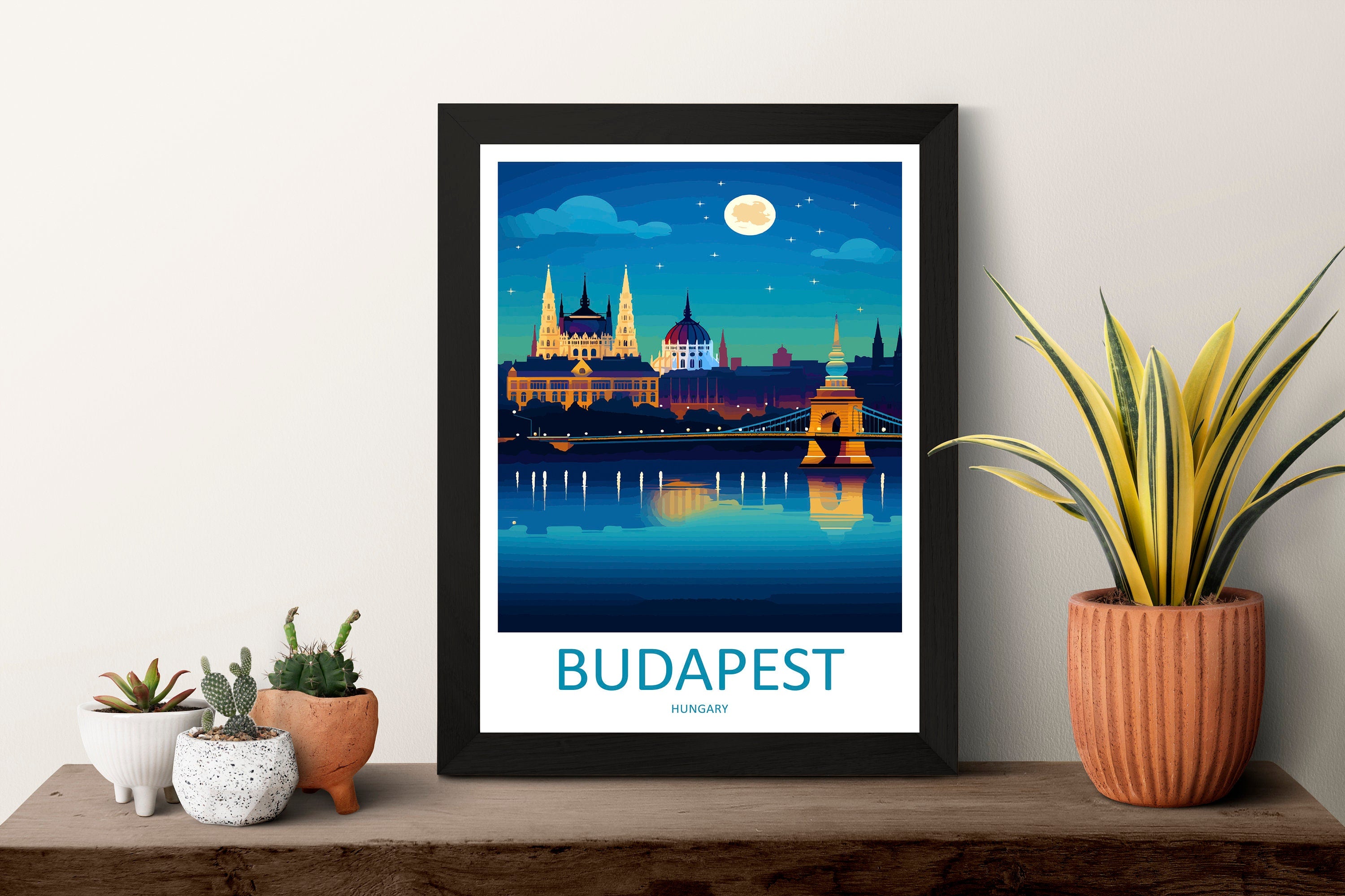 Budapest Travel Print