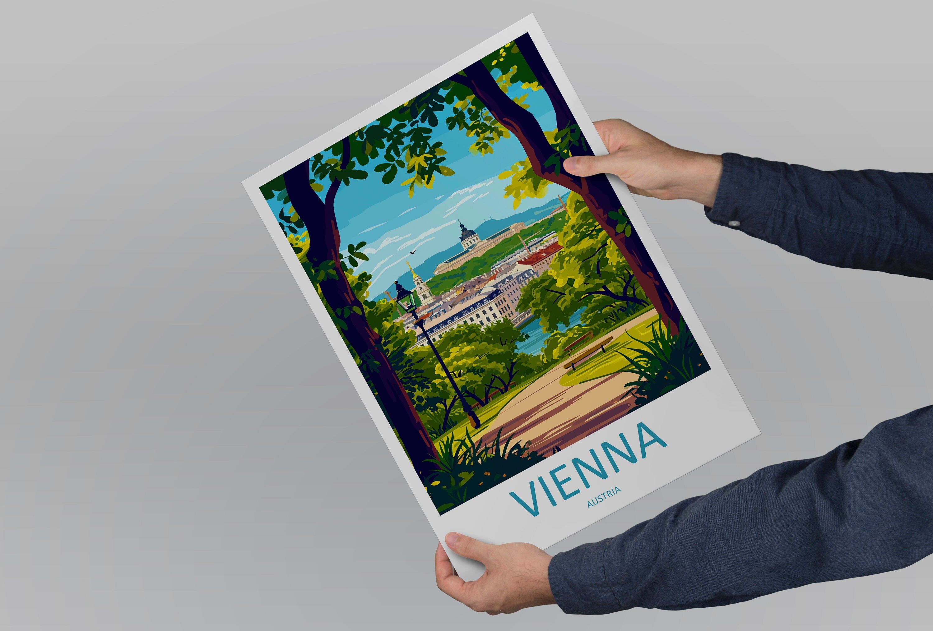 Vienna Travel Print