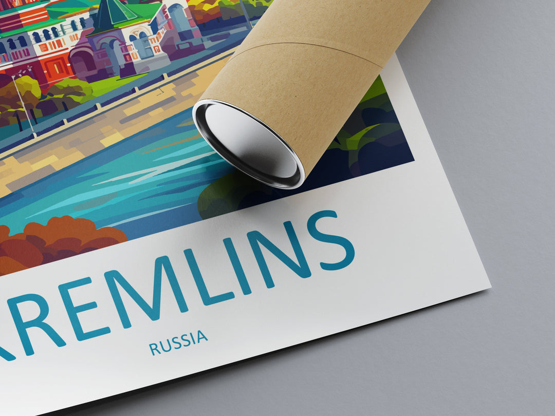 Kremlins Print Kremlins Home Decor Landscape Art Print Kremlins Wall Art for Russia Enthusiast Gift Wall Hanging Kremlins Russia Print