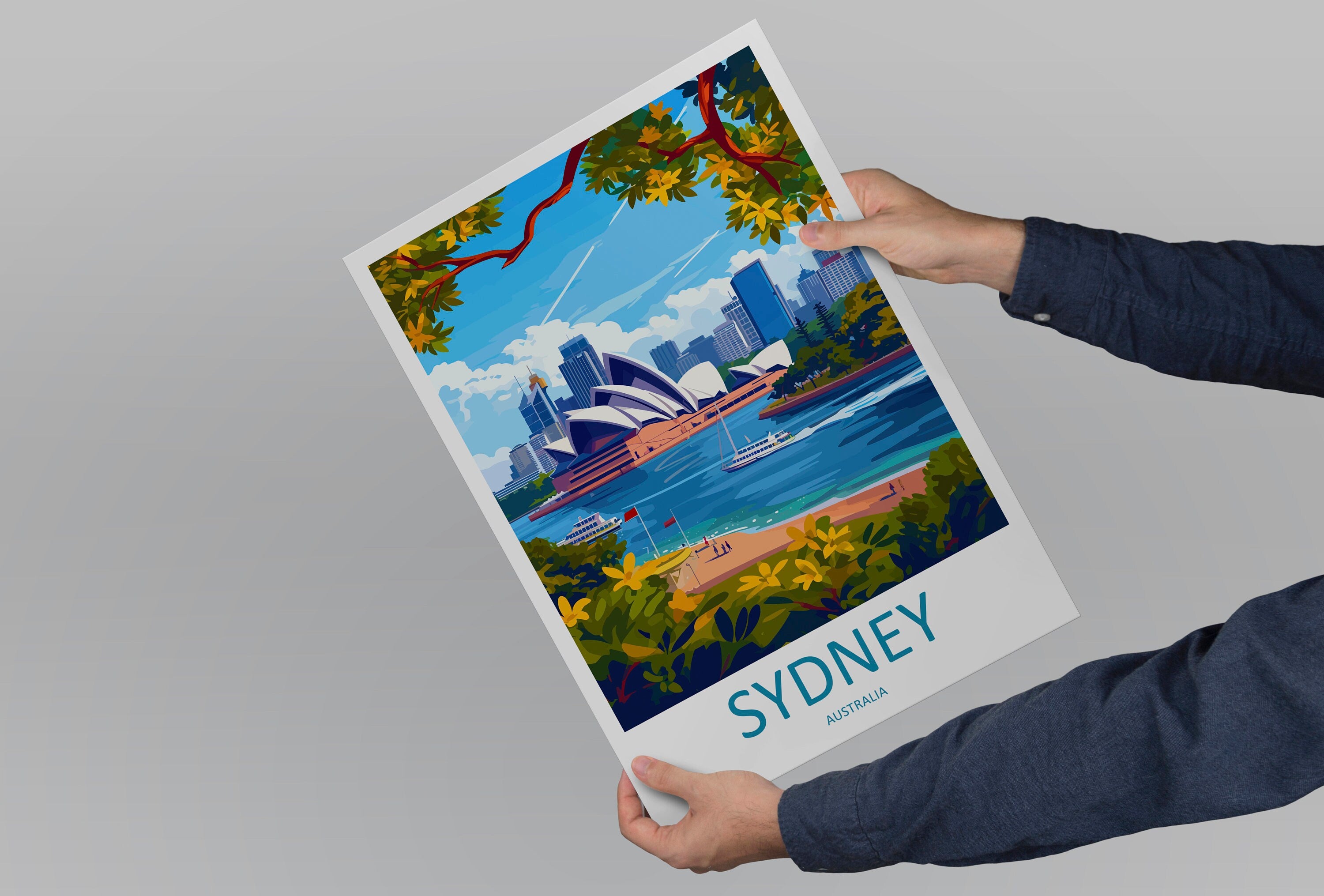 Sydney Opera House Travel Print