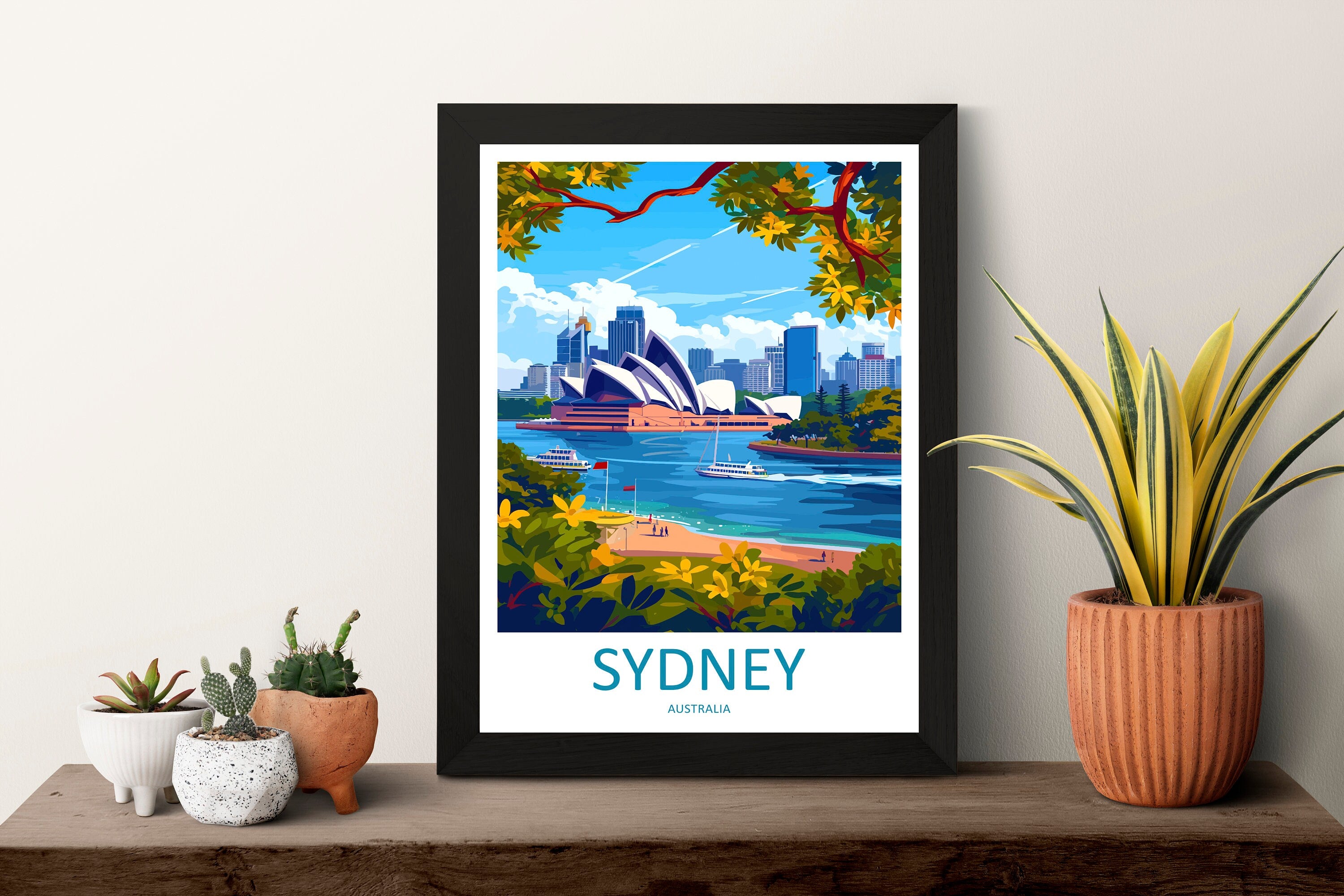 Sydney Opera House Travel Print