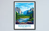 Yosemite Travel Print