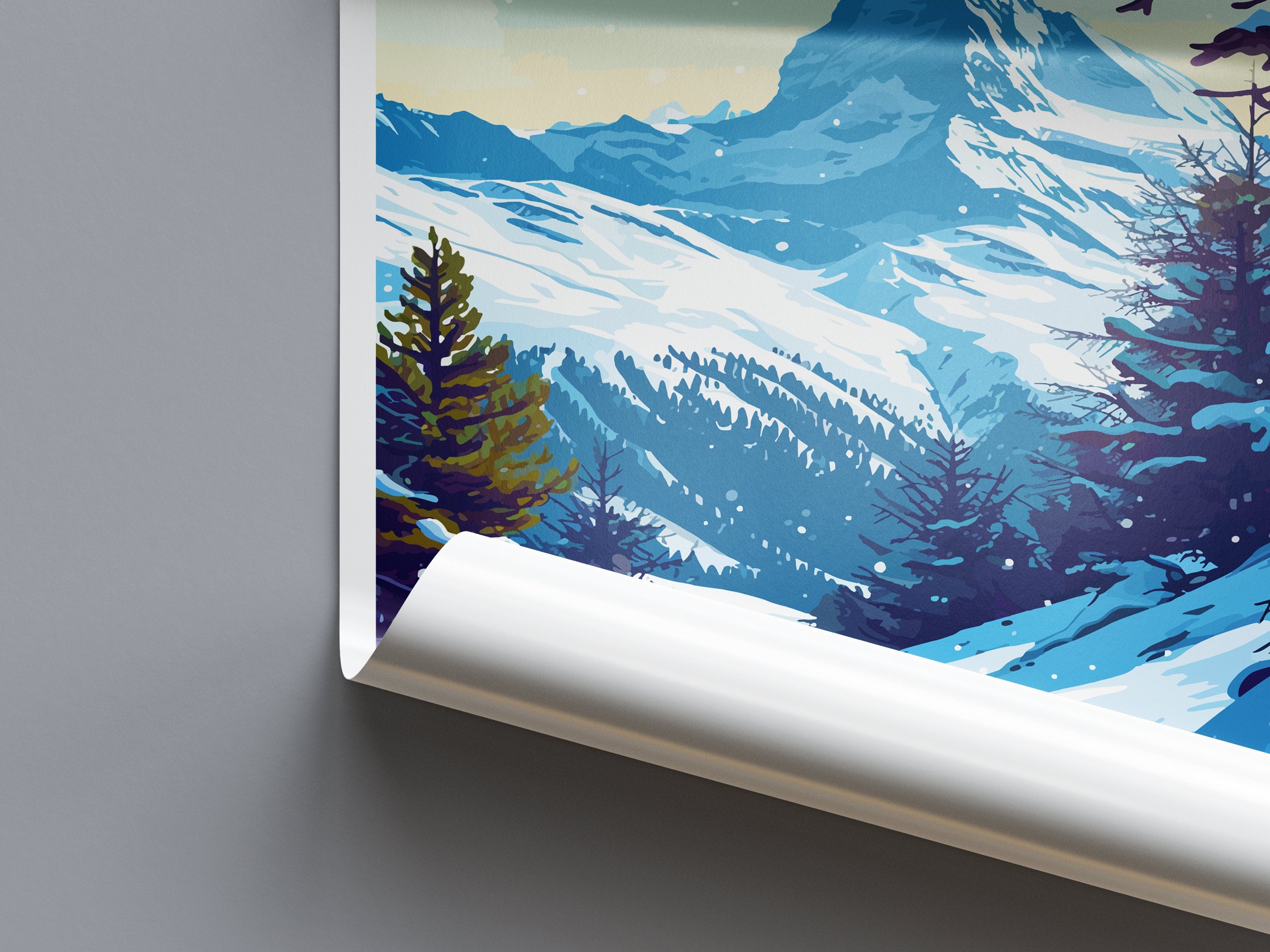 Matterhorn Travel Print