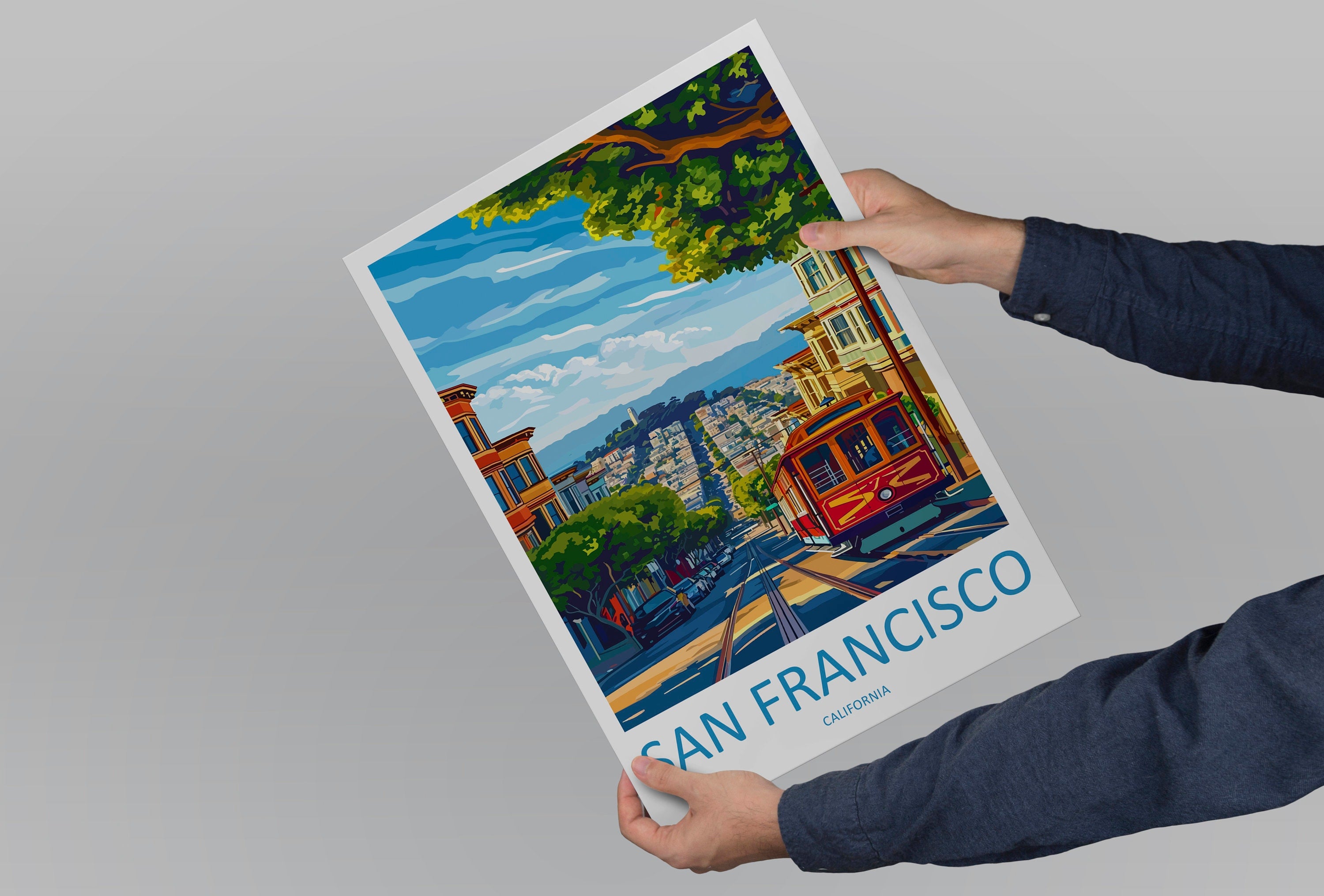 San Francisco Travel Print