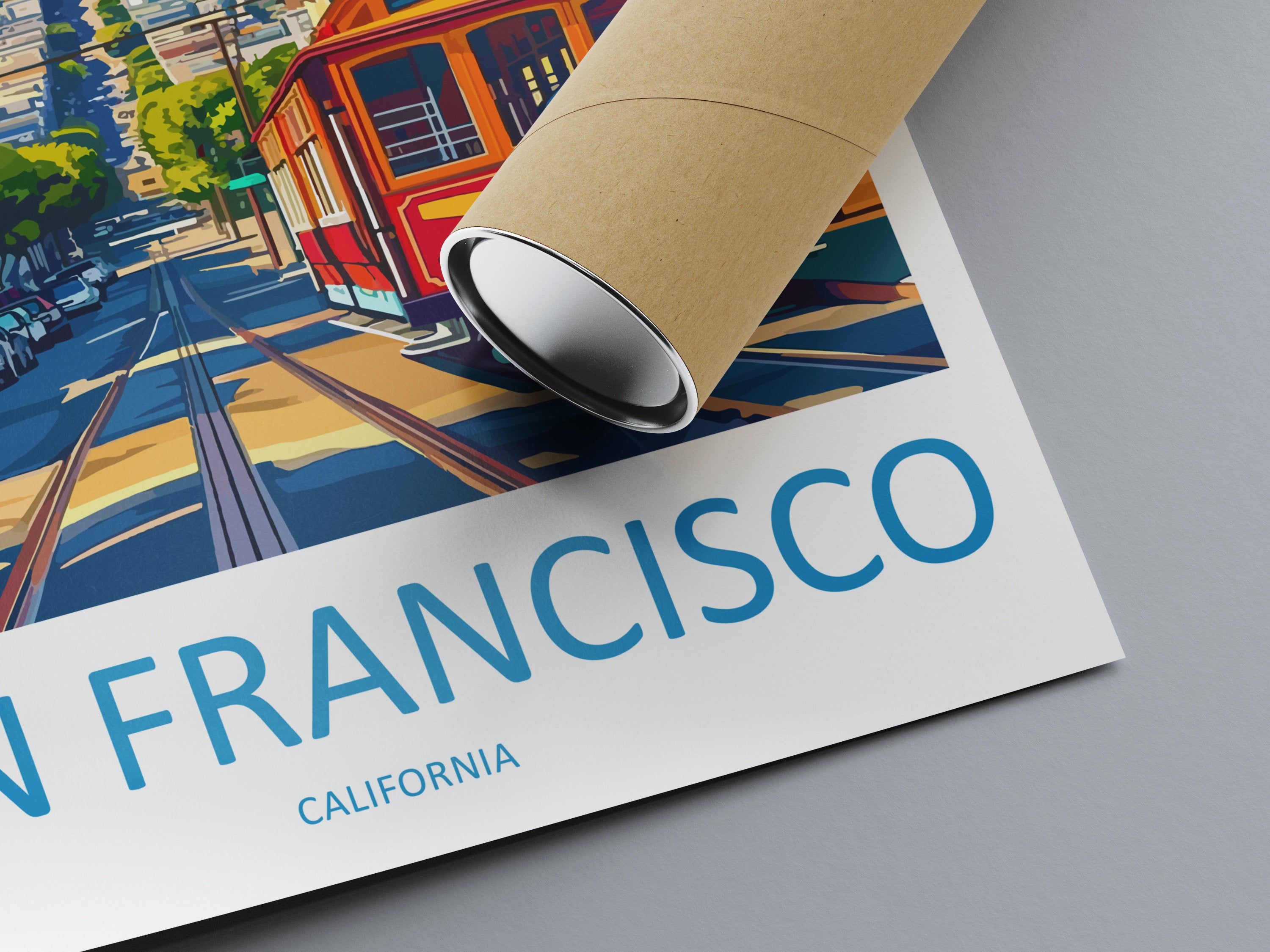 San Francisco Travel Print