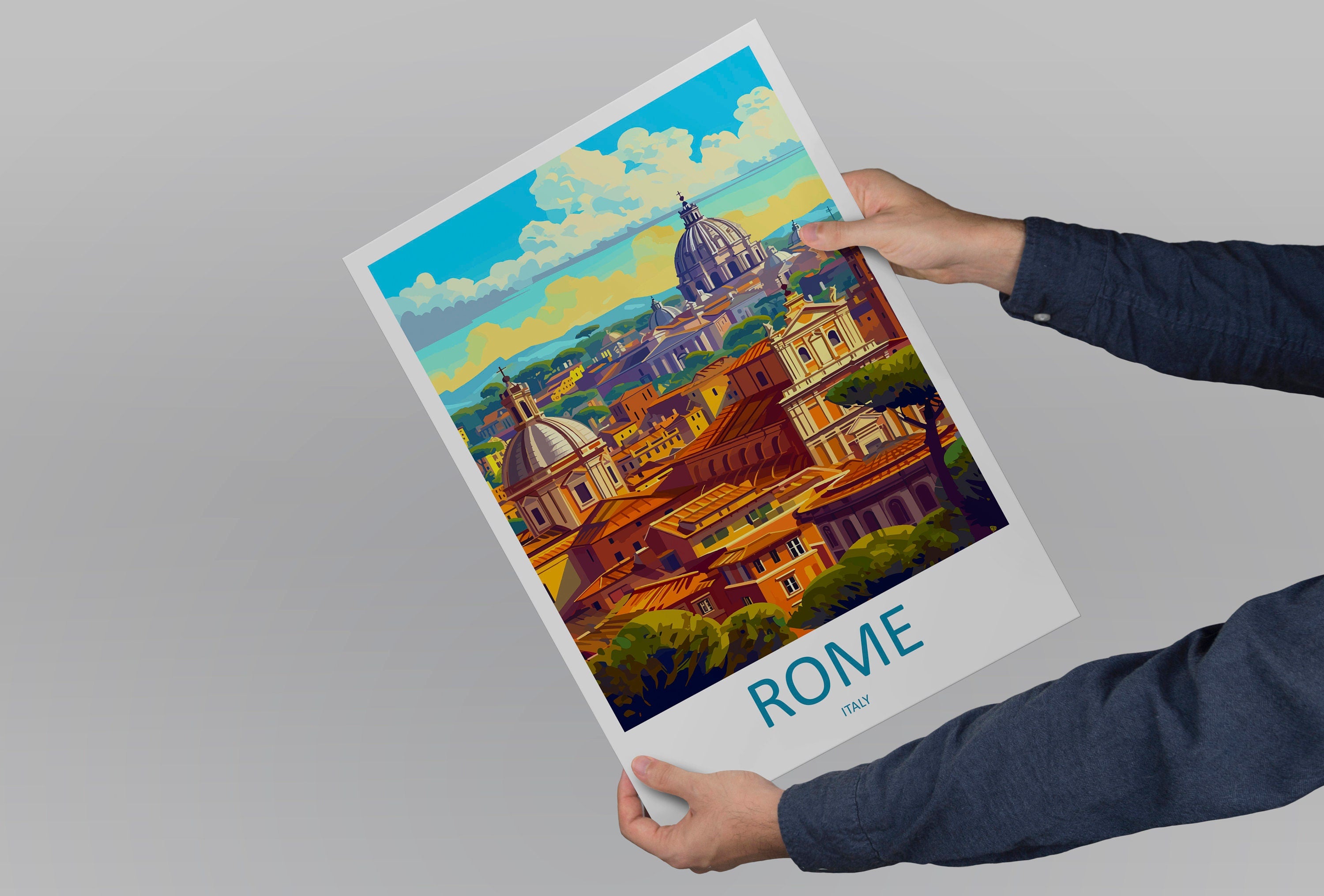 Rome Travel Print