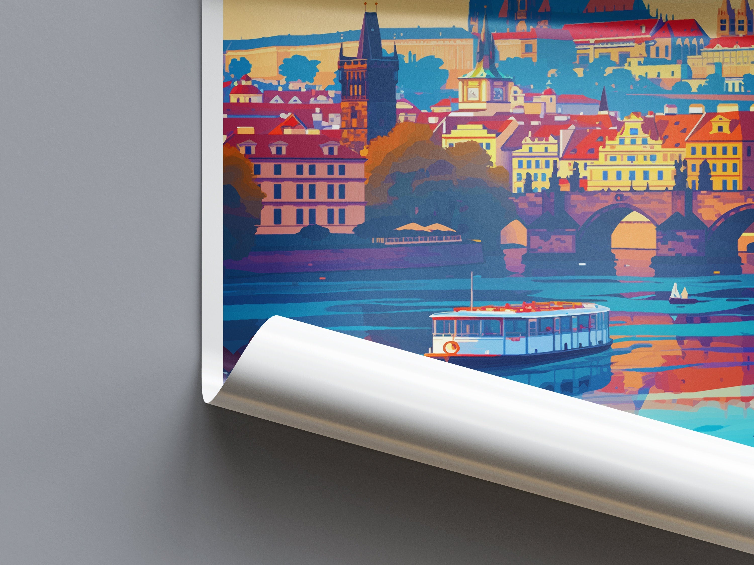 Prague Travel Print