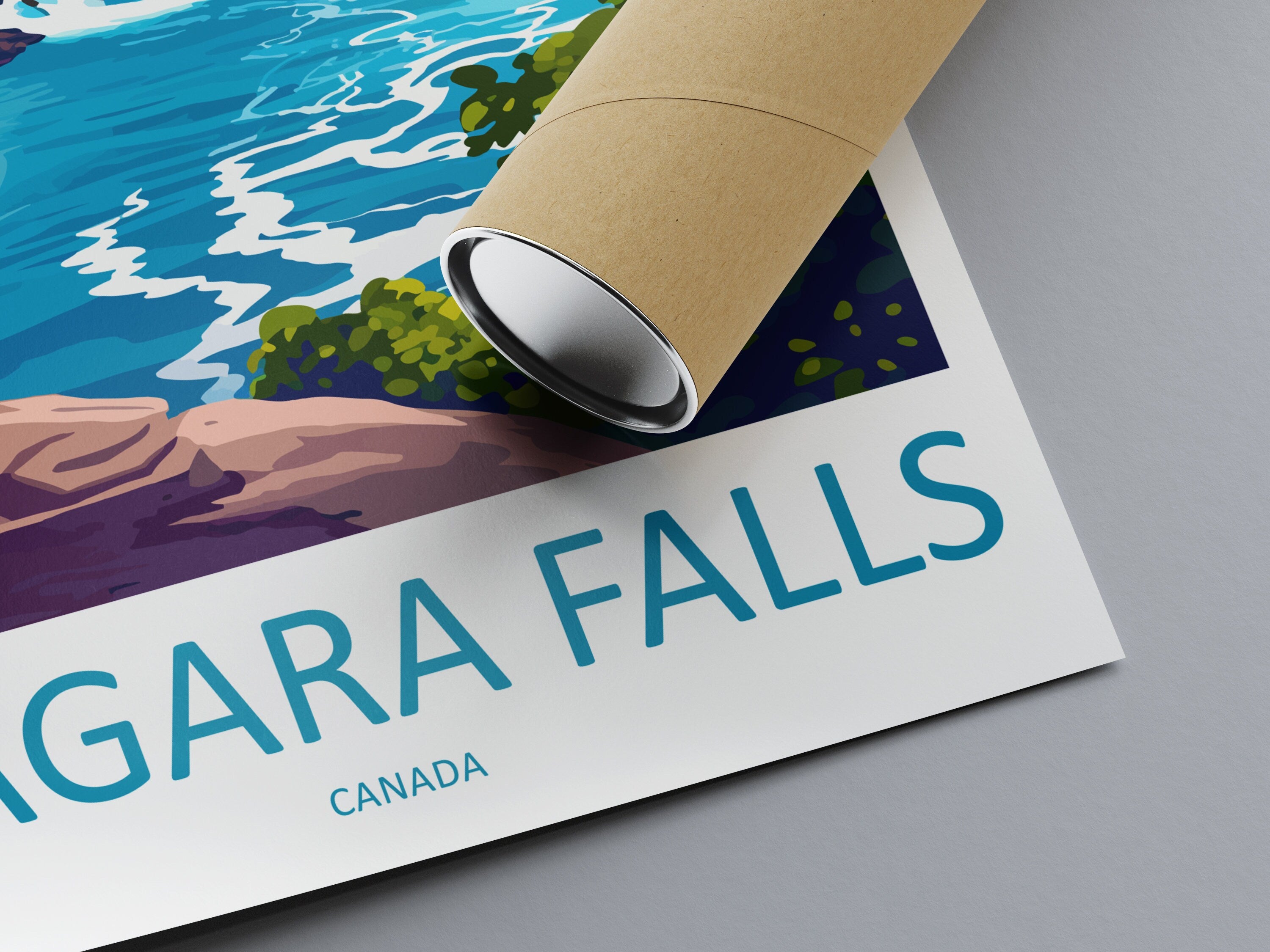 Niagara Falls Travel Print