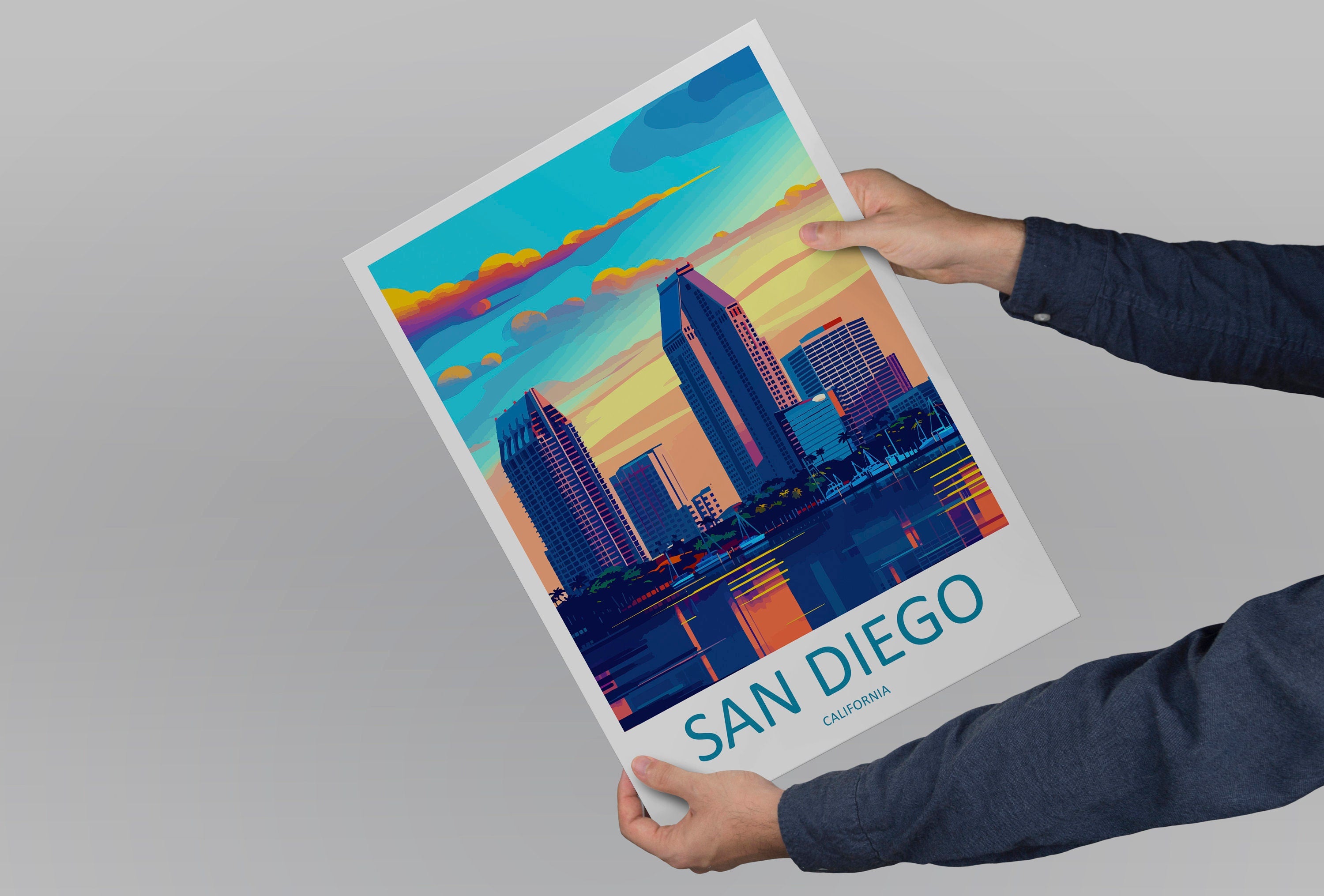 San Diego Travel Print