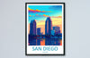 San Diego Travel Print