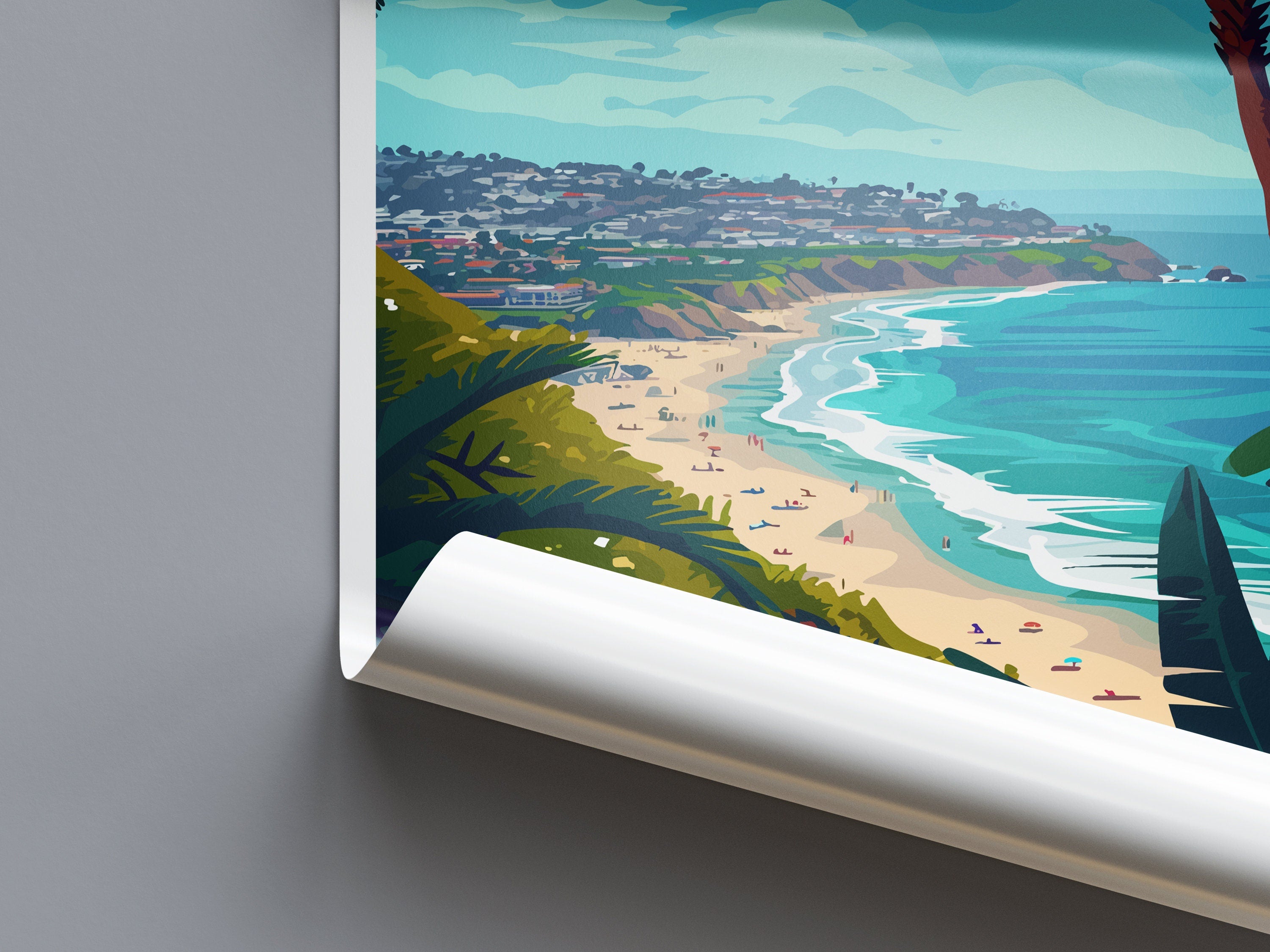 Redondo Beach Travel Print