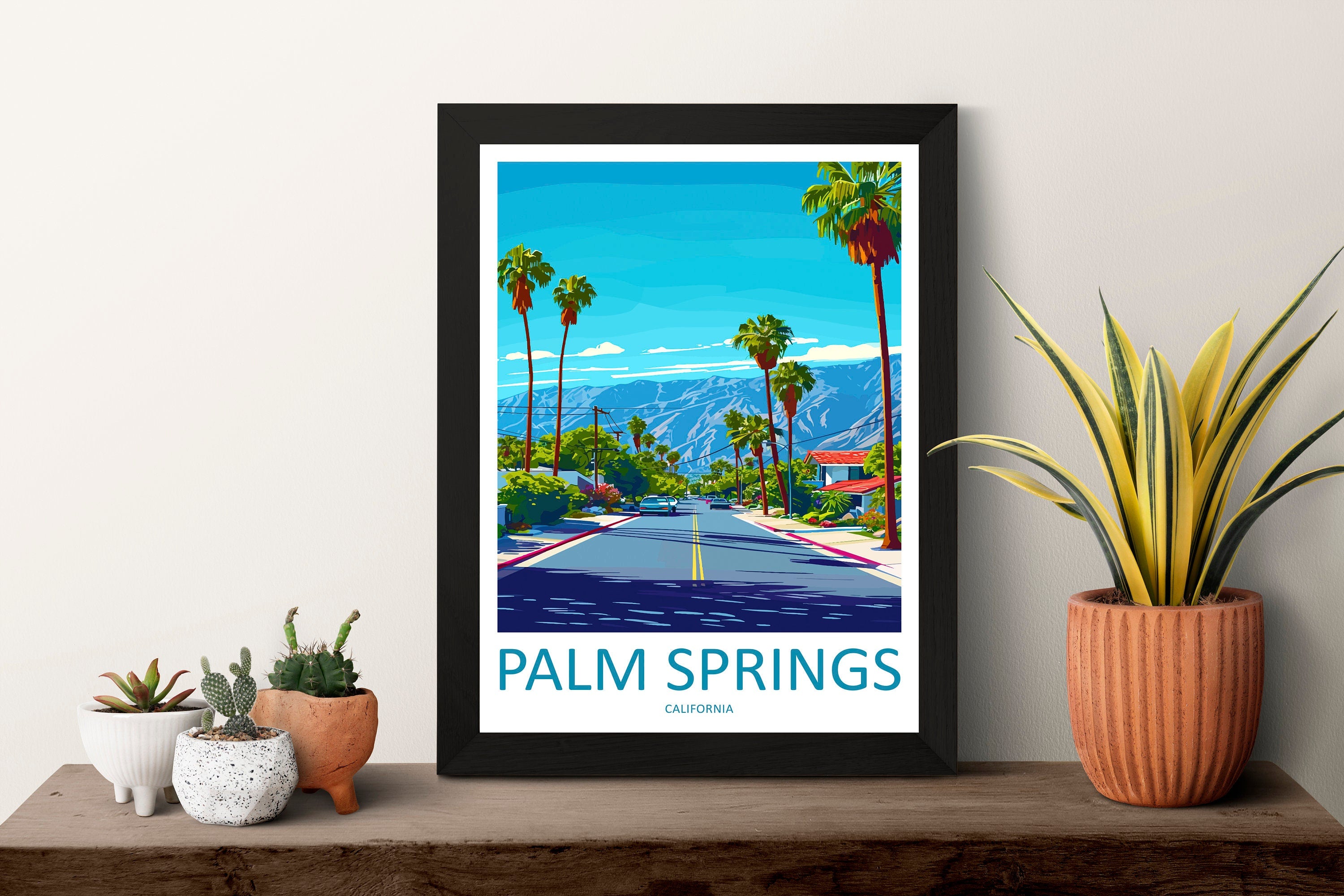 Palm Springs Travel Print