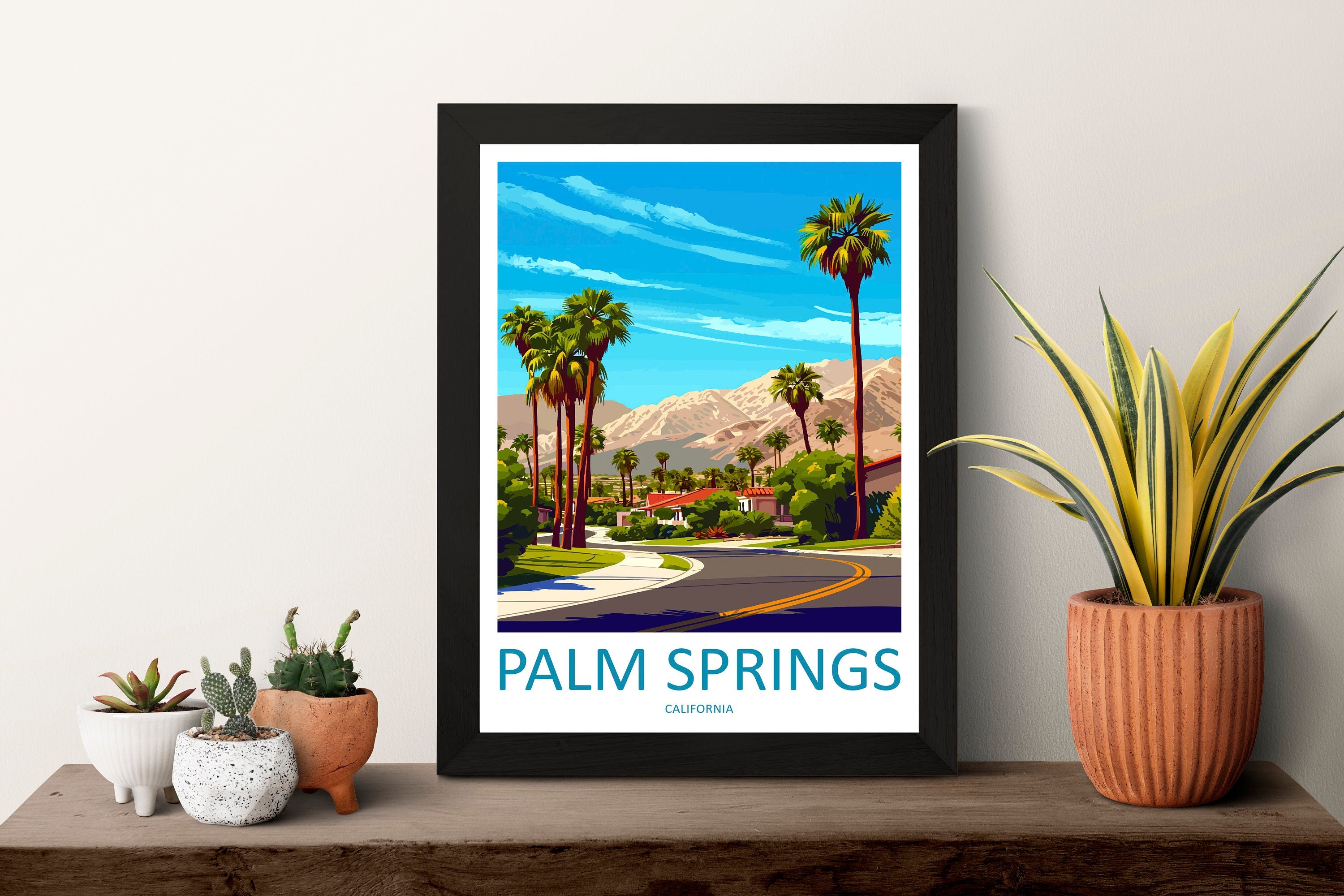 Palm Springs Travel Print