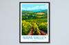 Napa Valley Travel Print