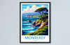 Monterey Bay Travel Print