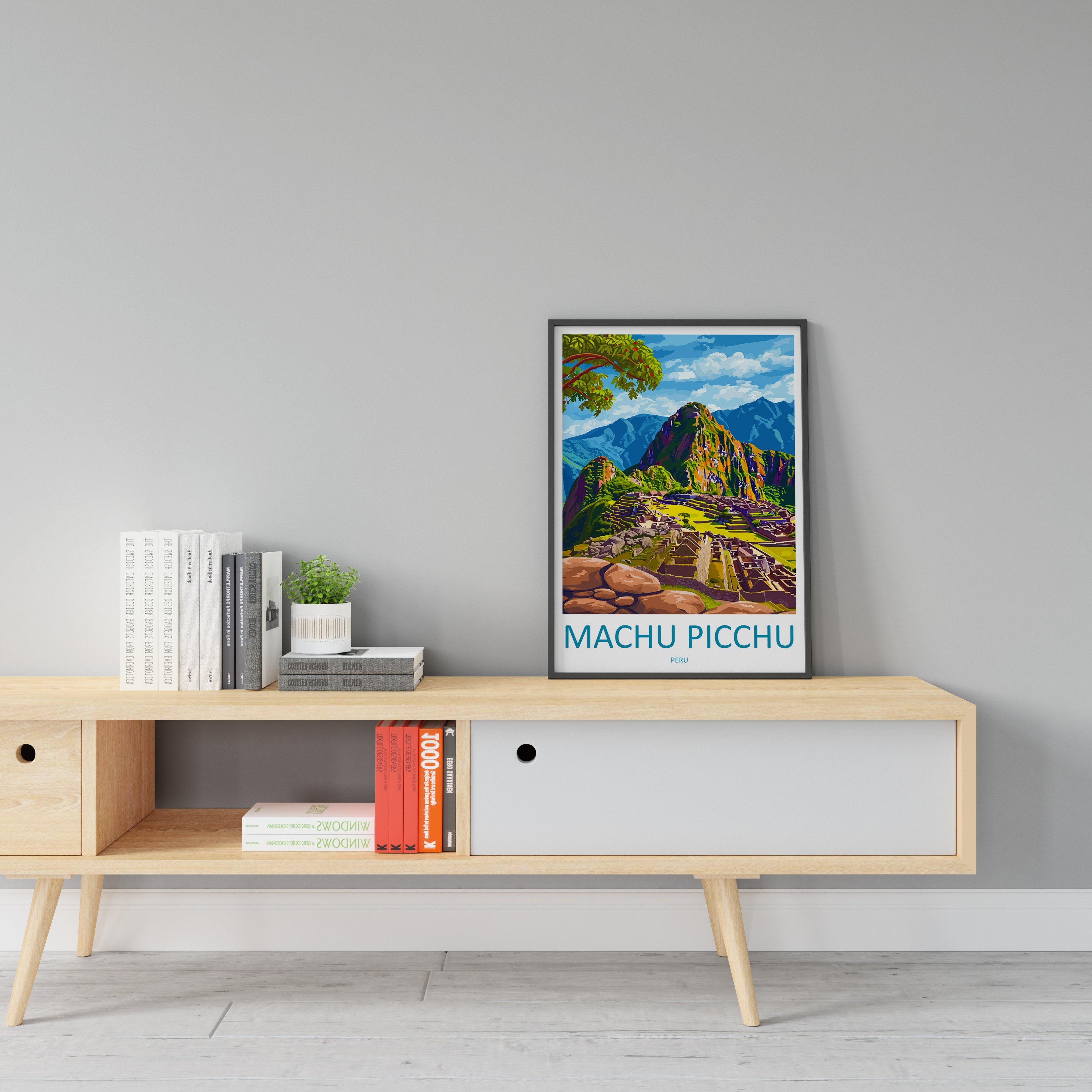 Machu Picchu Travel Print