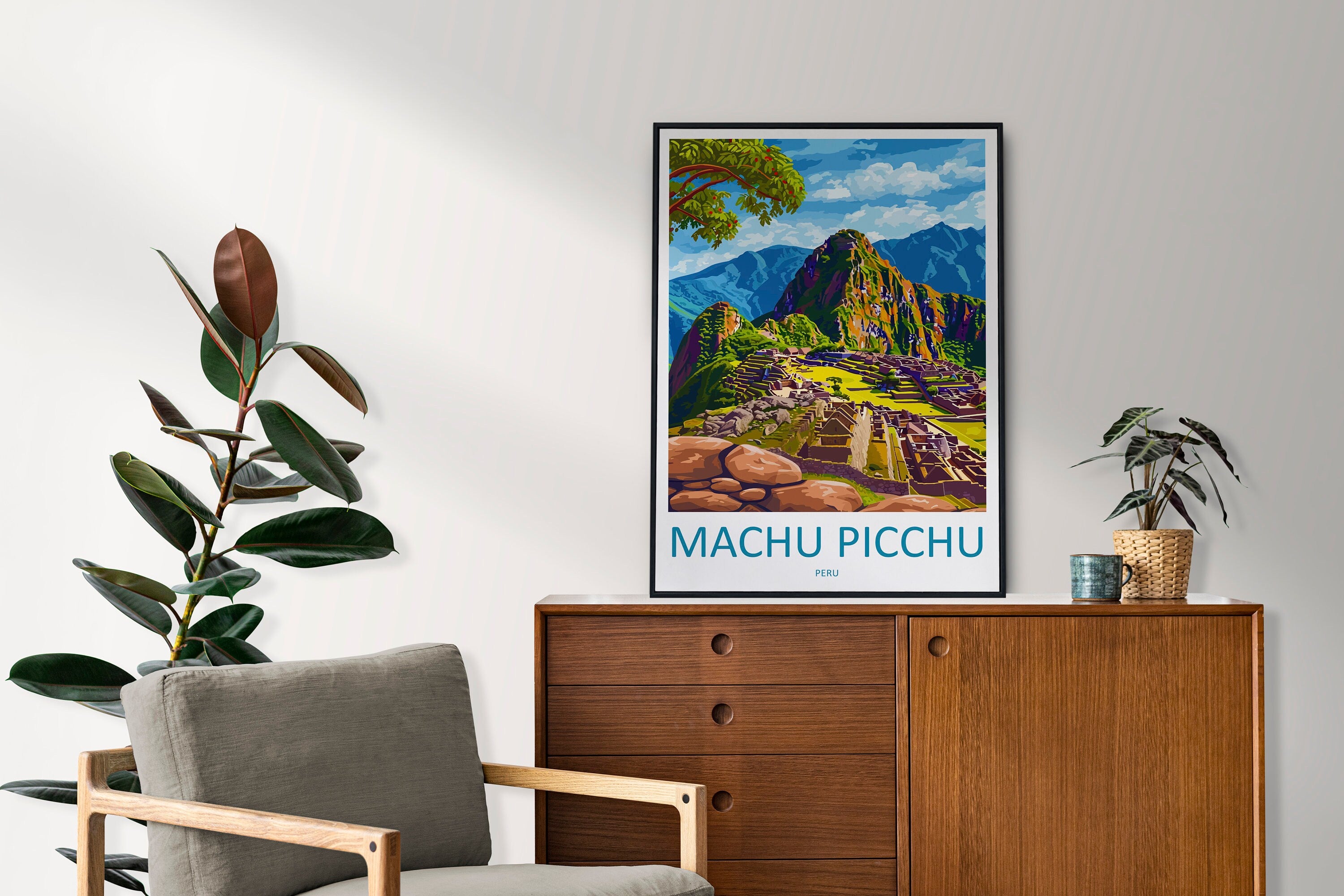 Machu Picchu Travel Print