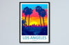 Los Angeles Travel Print