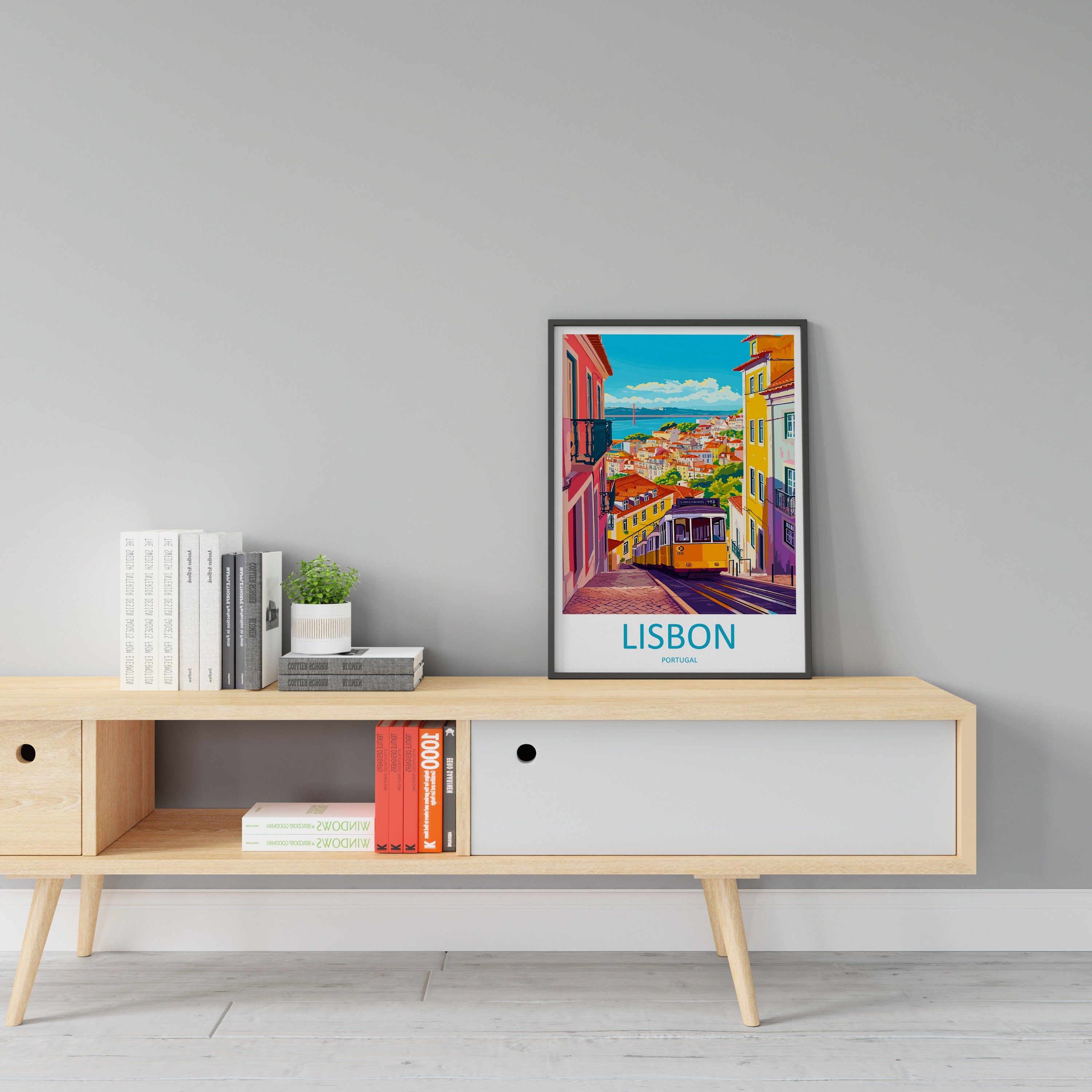 Lisbon Travel Print