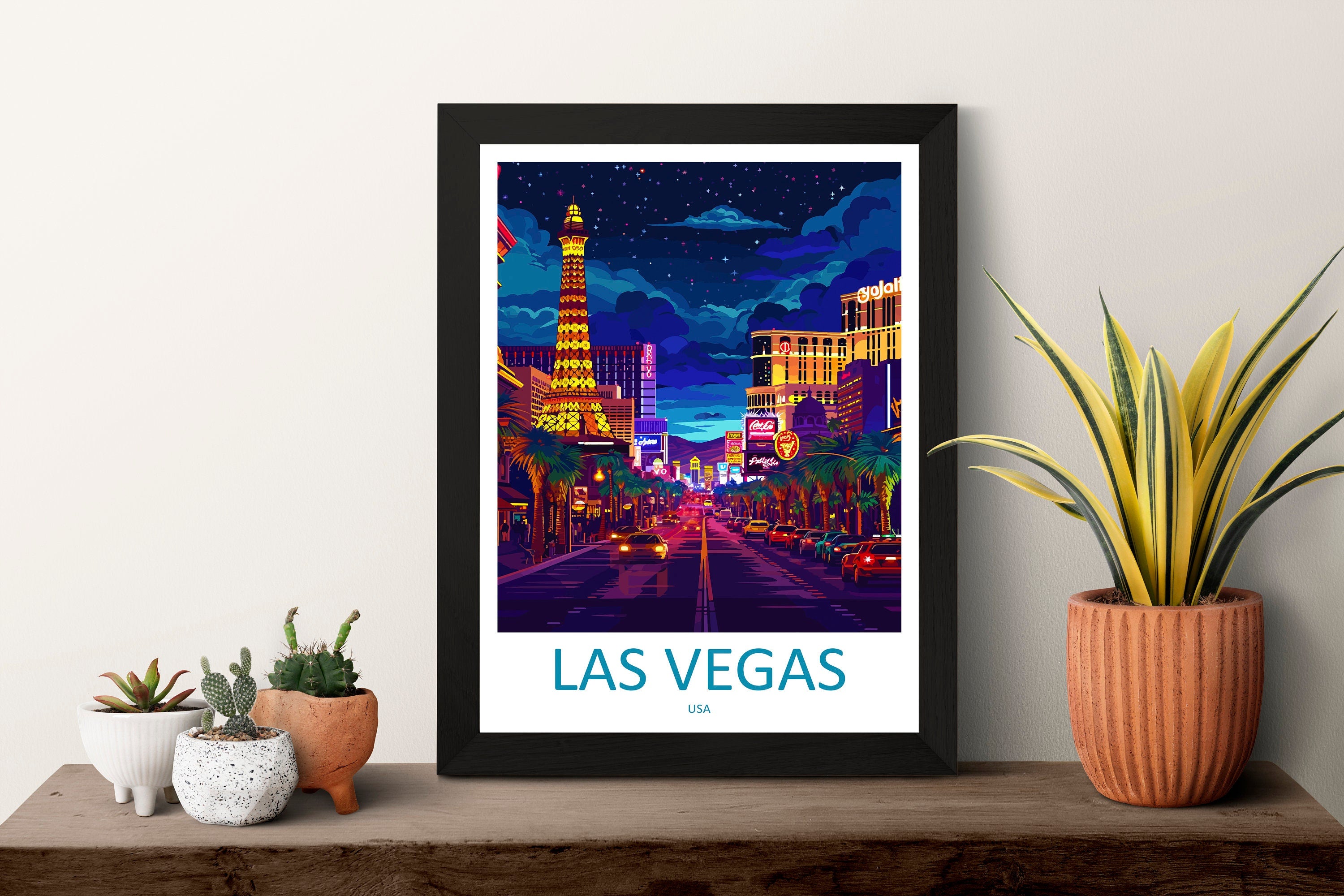 Las Vegas Travel Print