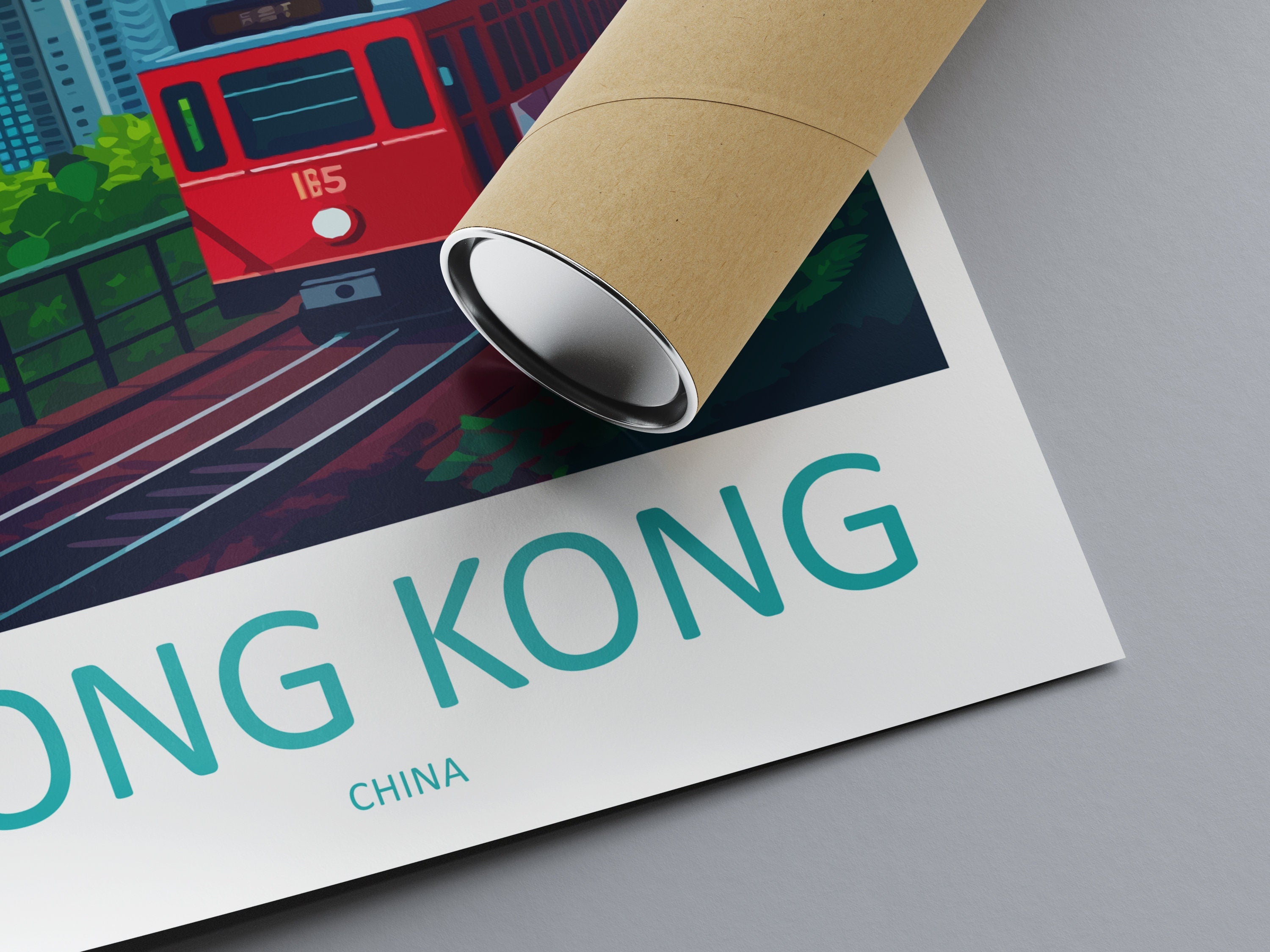 Hong Kong Travel Print