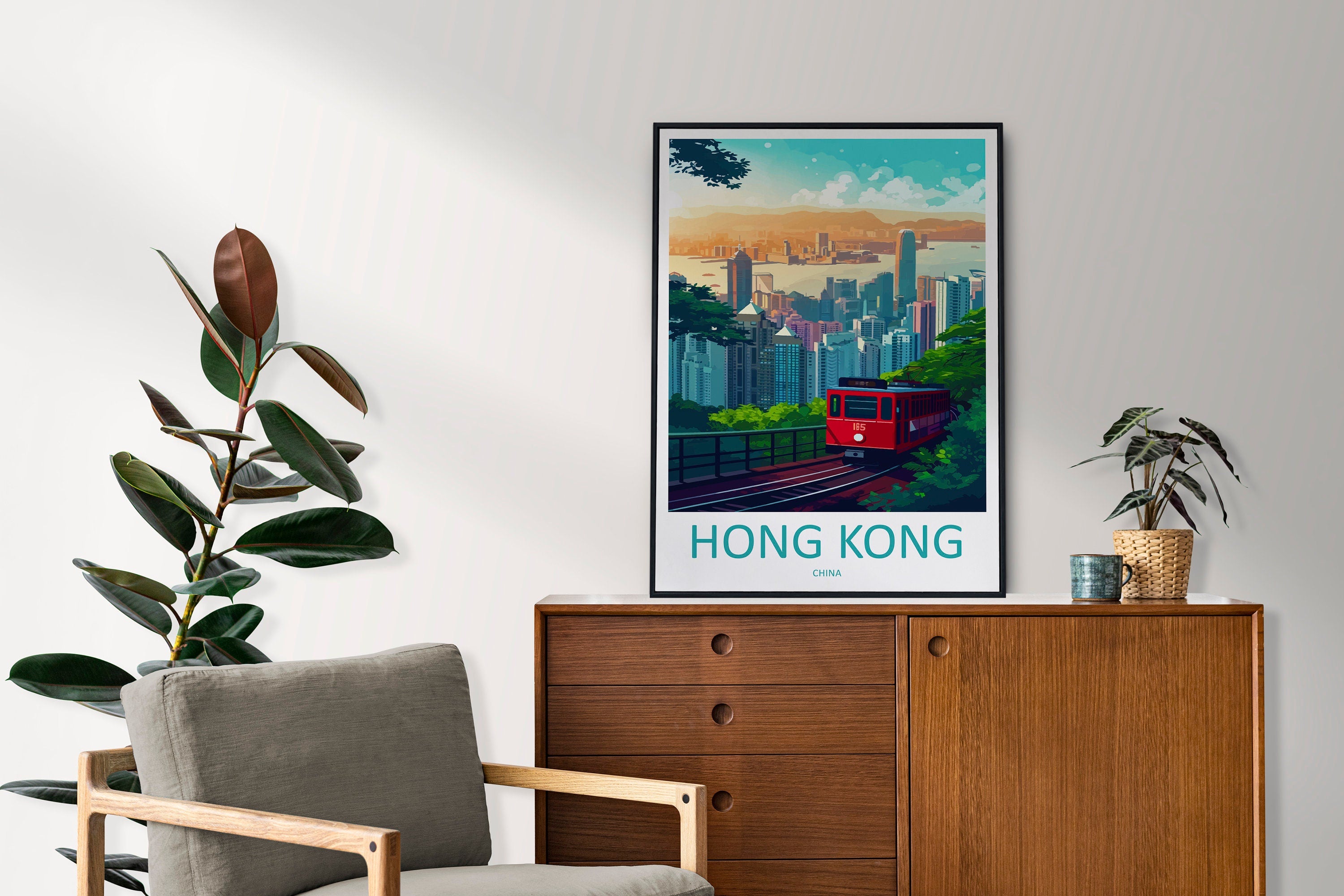 Hong Kong Travel Print