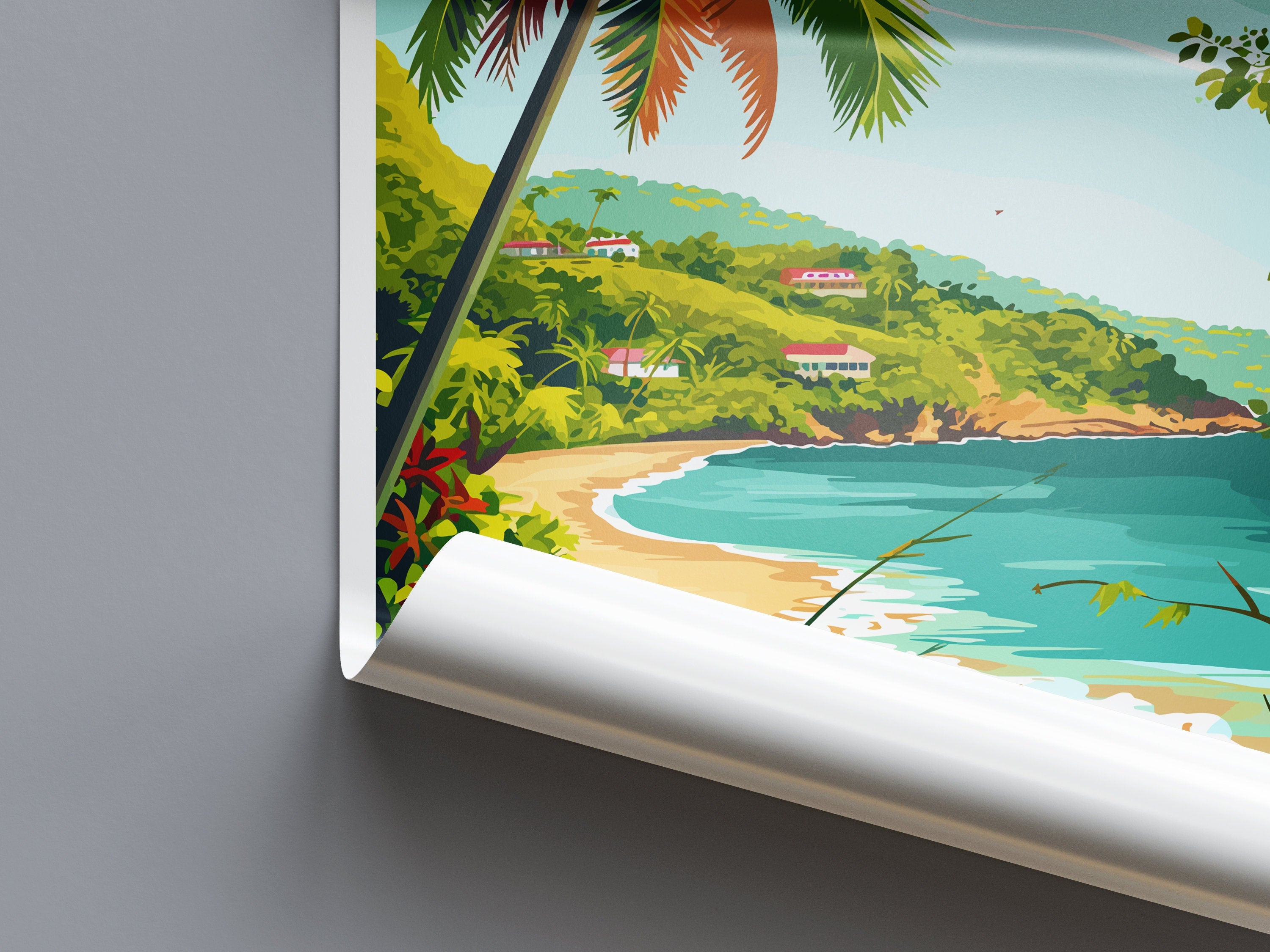 Trinidad and Tobago Travel Print