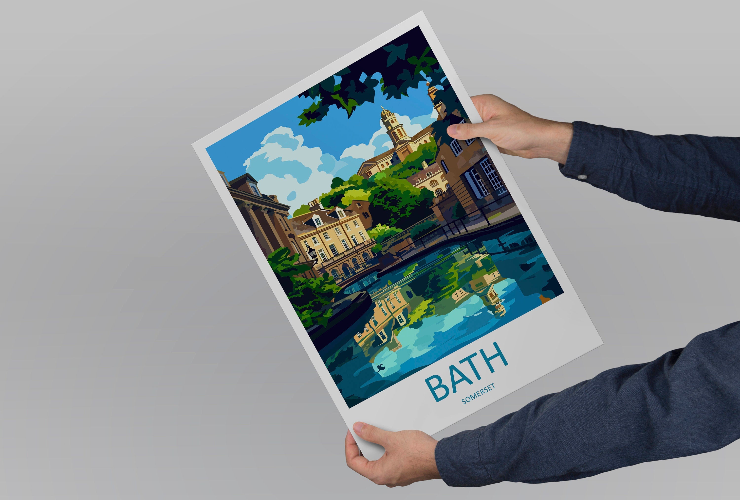 Bath Travel Print