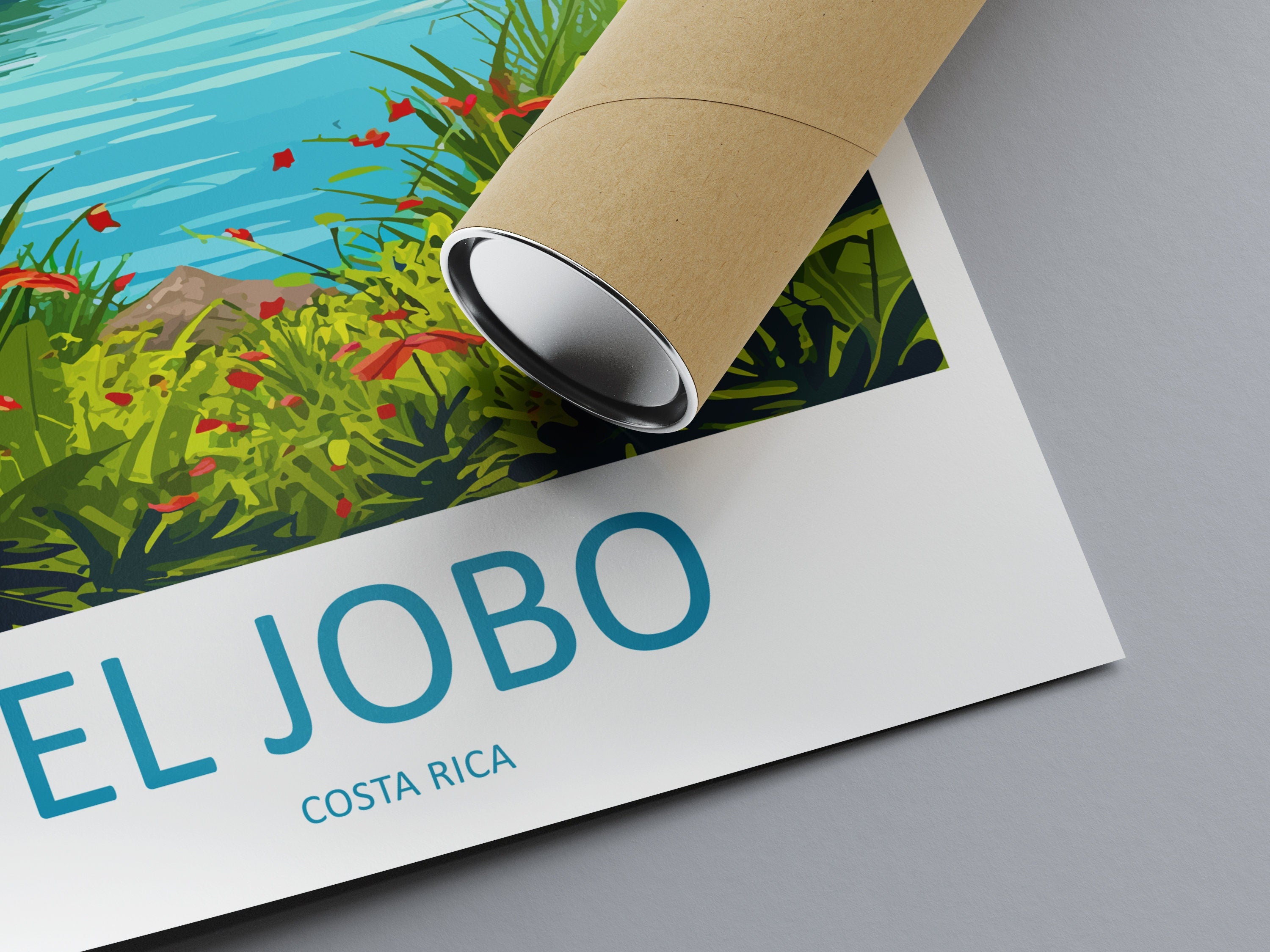 El Jobo Travel Print