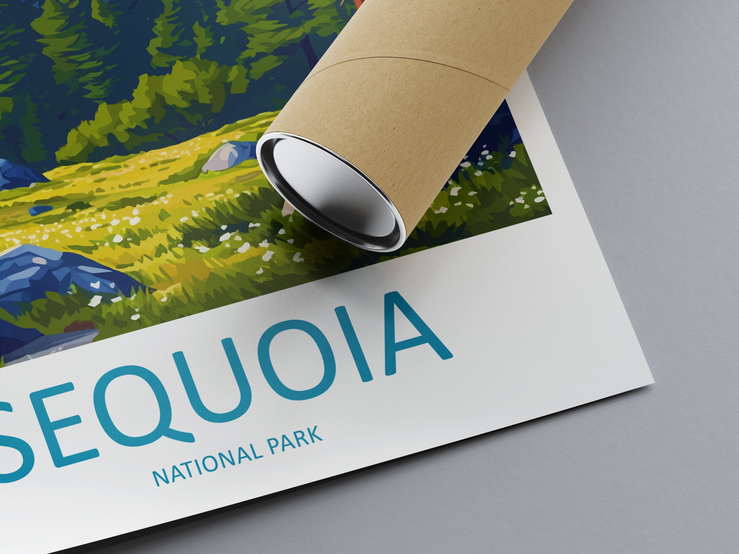 Sequoia National Park Travel Print