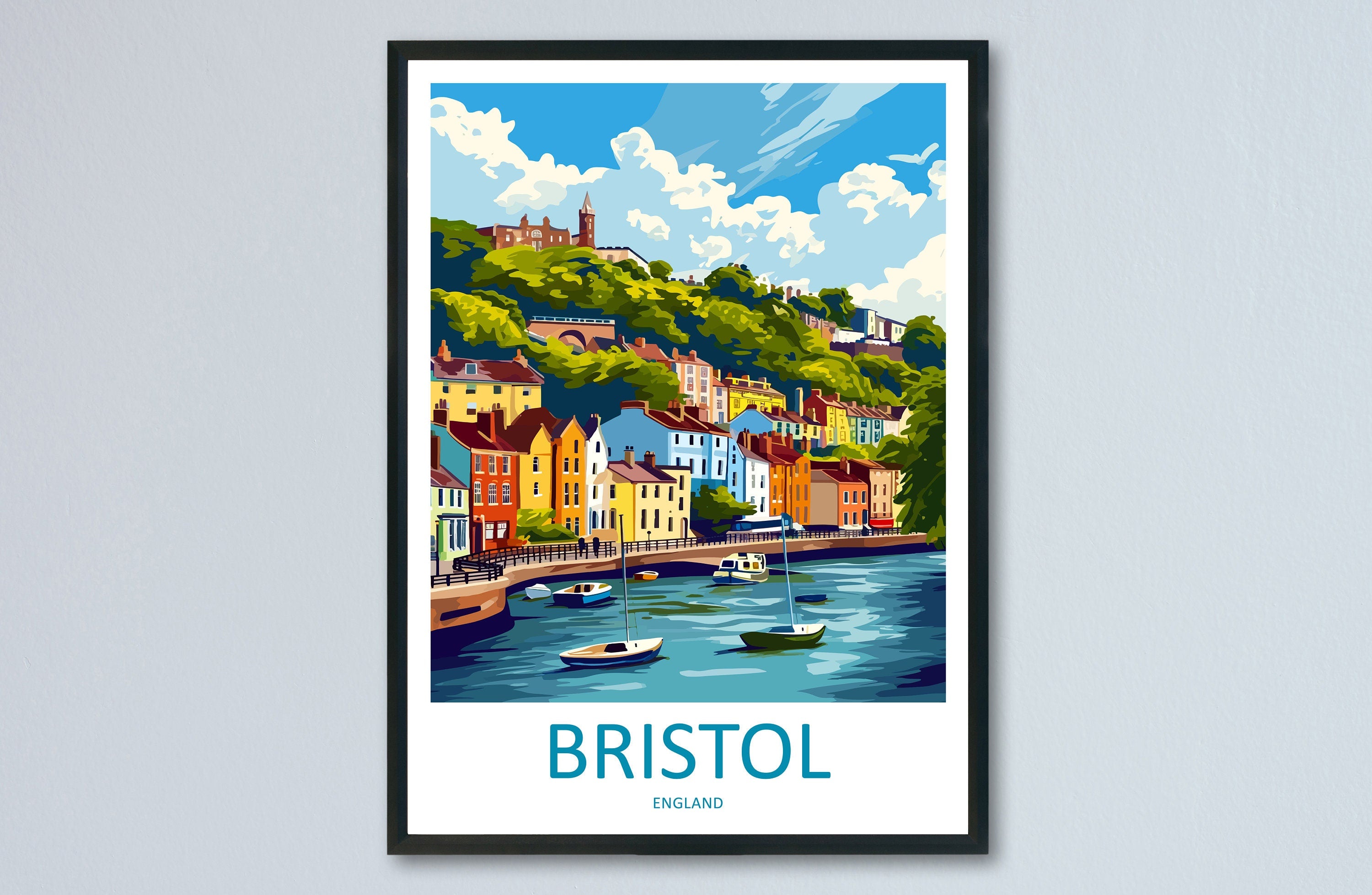 Bristol Travel Print